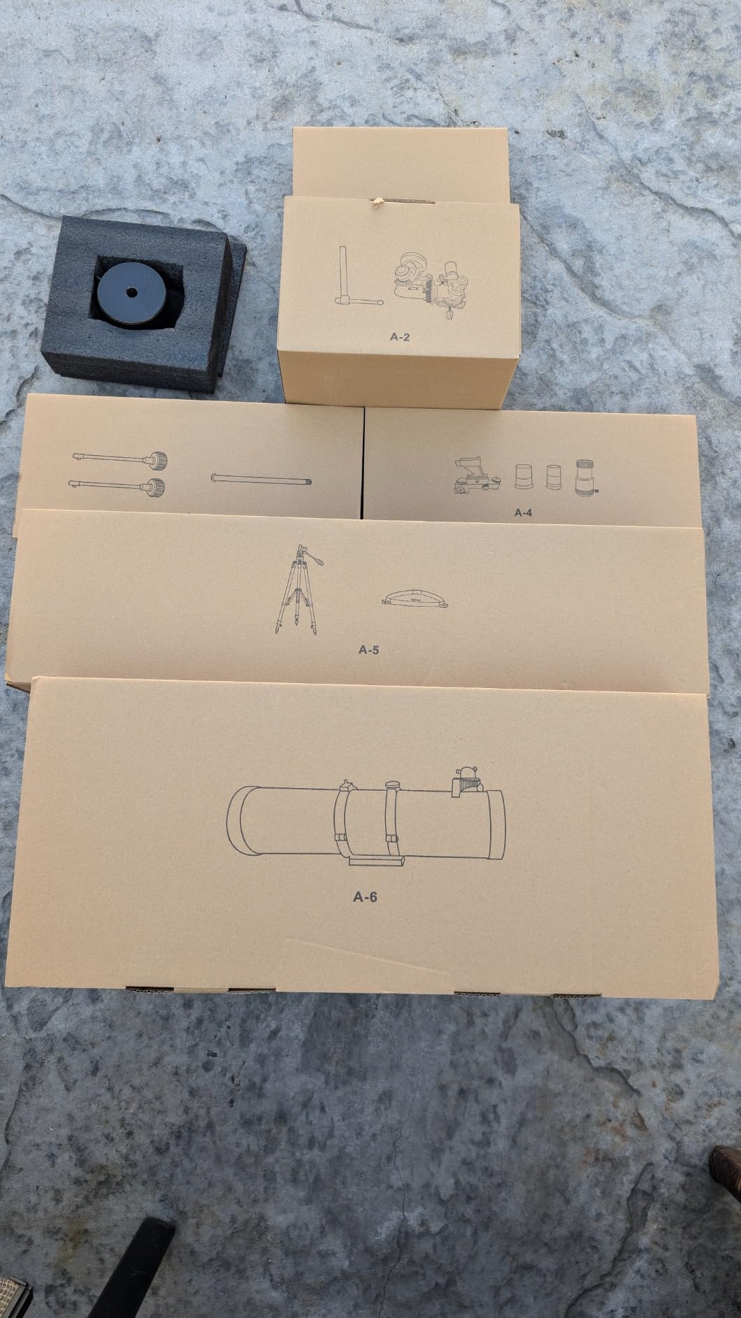 Telescope, 150EQ Newtonian Reflector Telescope for Adults Astronomy Beginners, Professional Astronomical Telescopes with Equatorial Mount, Phone Adapter, Tripod, Moon Filter and Large Carry Bag customer photo 1