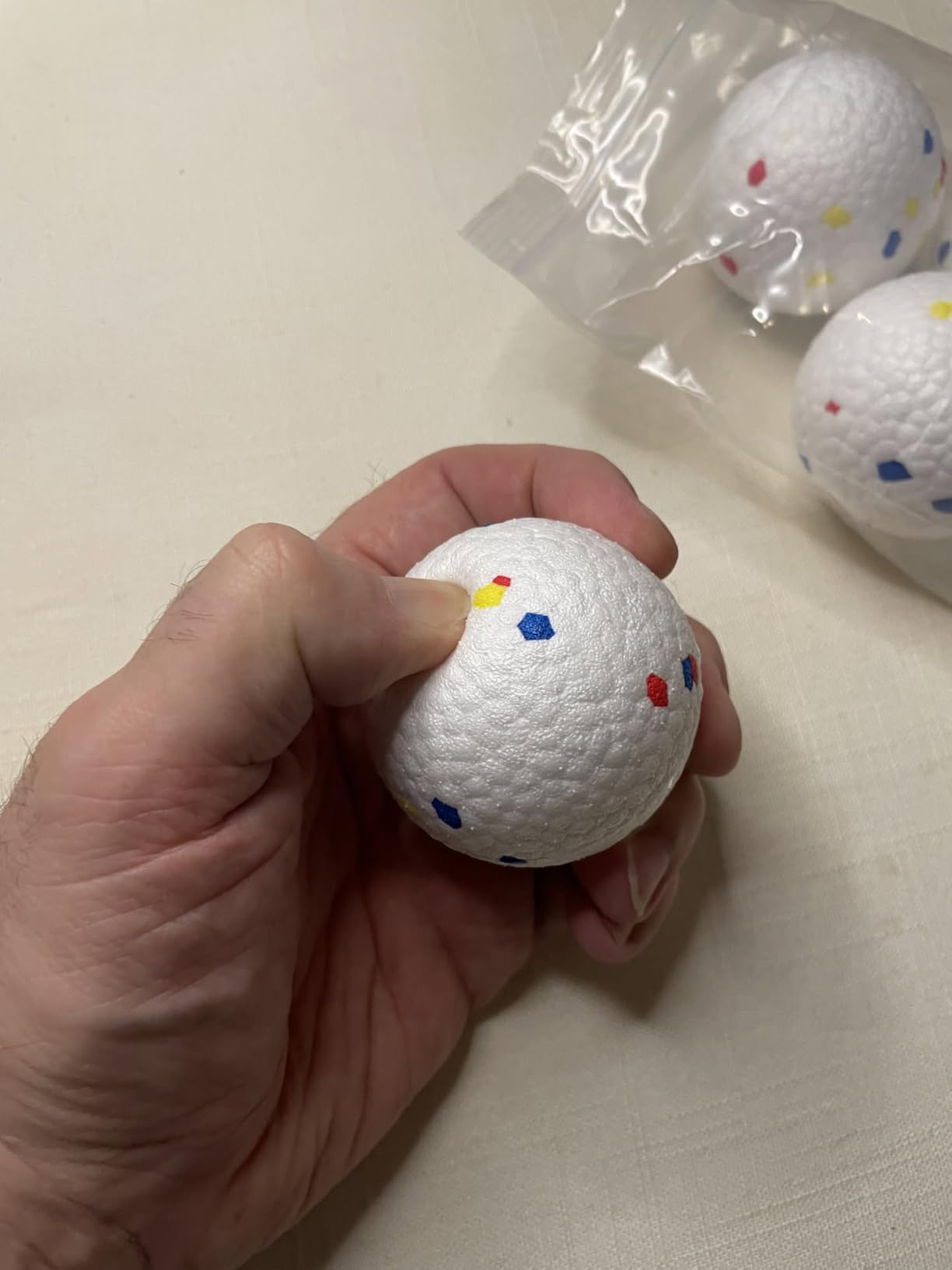 Dog Ball Launcher, Chuck It Ball Launcher, Dog Balls Thrower with 10 2.28-inch Balls, 3 Adjustable Distances, Indoor/Outdoor Toy for Small/Medium Dogs, Rechargeable customer photo 1