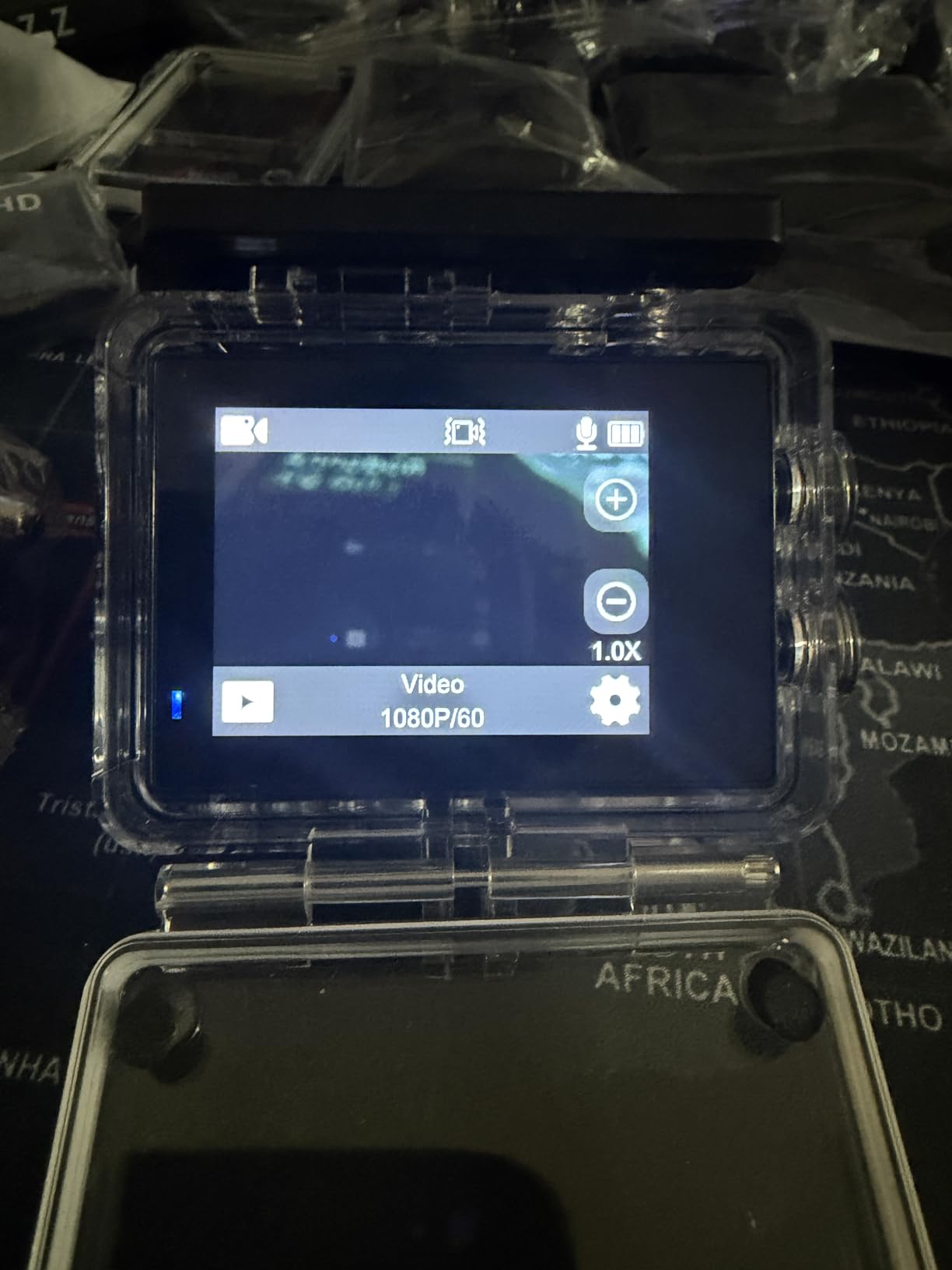 Action Camera 4K Waterproof Camera 20MP with Touch Screen Underwater Camera 131FT with EIS for Snorkeling Helmet Bike 170° Wide Angle Remote WiFi 5XZoom customer photo 2