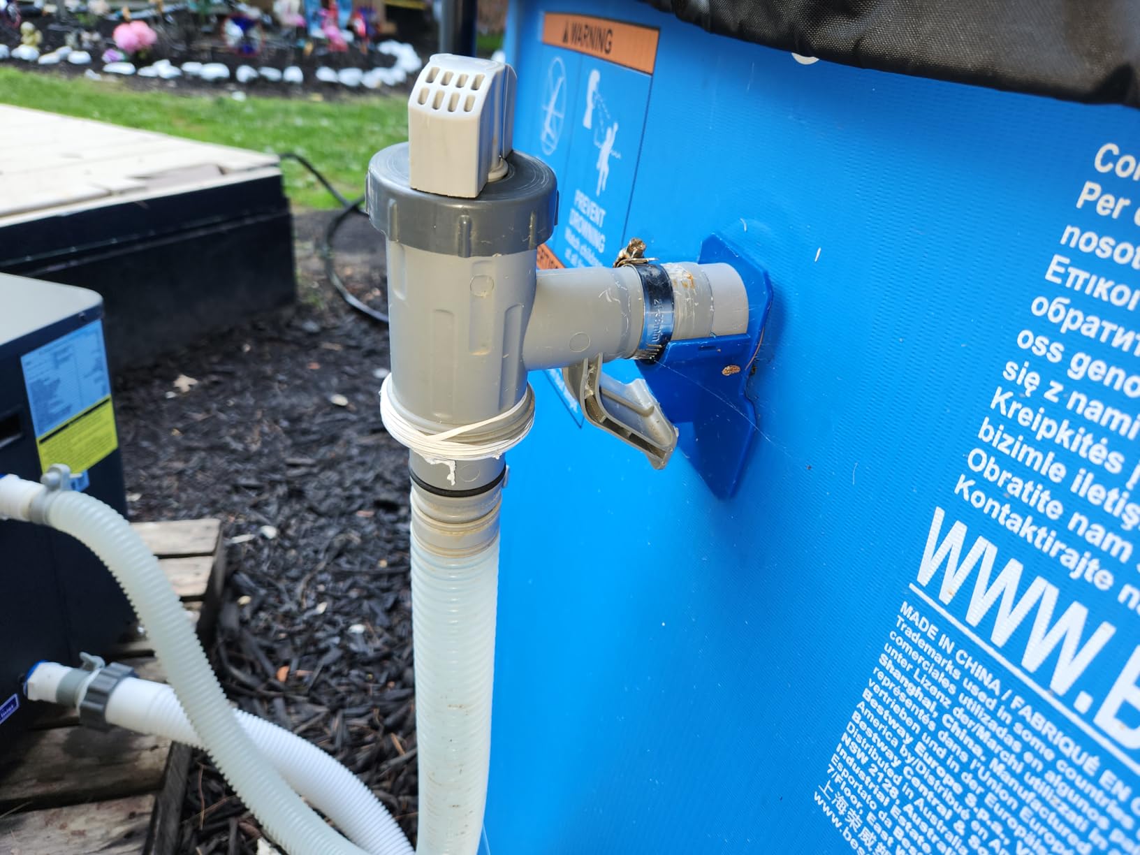 65000BTU Pro Invert Smart Pool Heat Pump for Above Ground and Inground Pools up to 21,000 Gals, WiFi Capable and Timer Function Controller Electric Pool Heater, Heating & Cooling, 220V customer photo 1