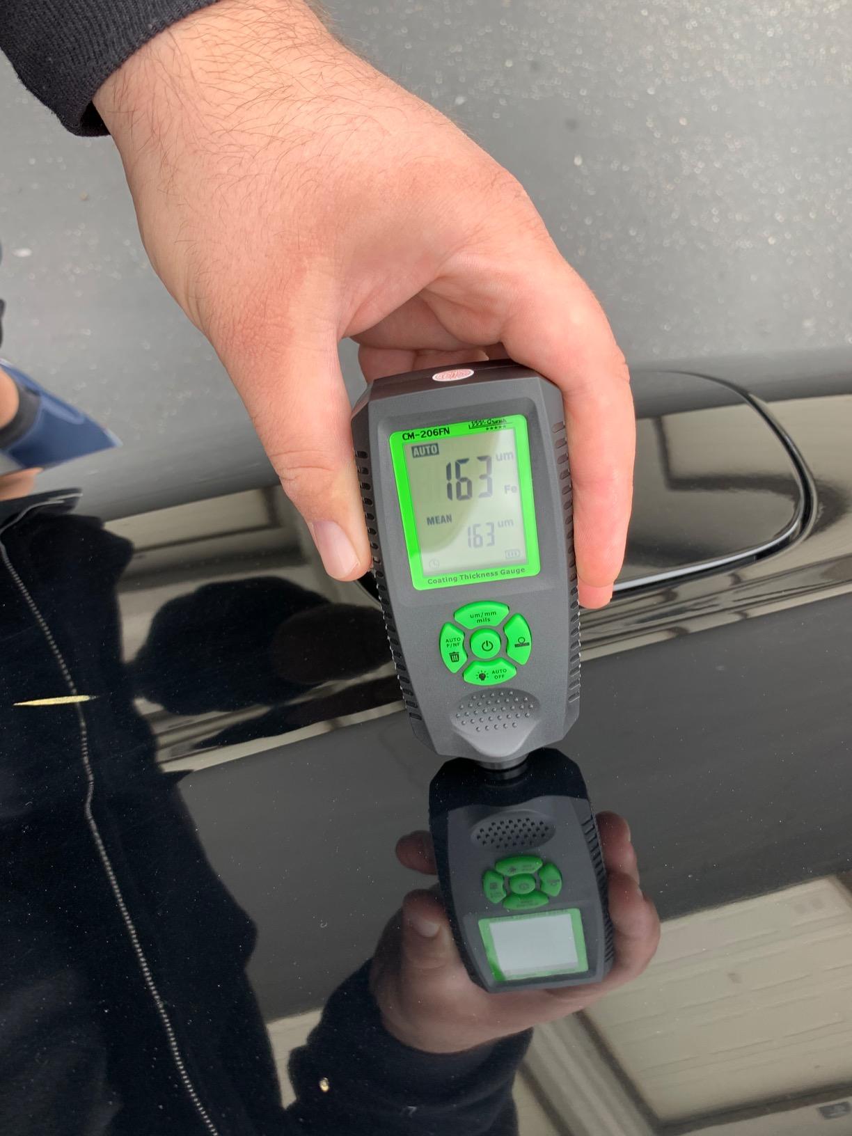 Paint Thickness Gauge - CM-224Pro Automotive Coating Thickness Meter 0-59.1 mils (0-1500 μm), 0.01 mils (0.1 μm) Resolution, Fe/NFe/Zn Auto Detection, Auto Calibration customer photo 1