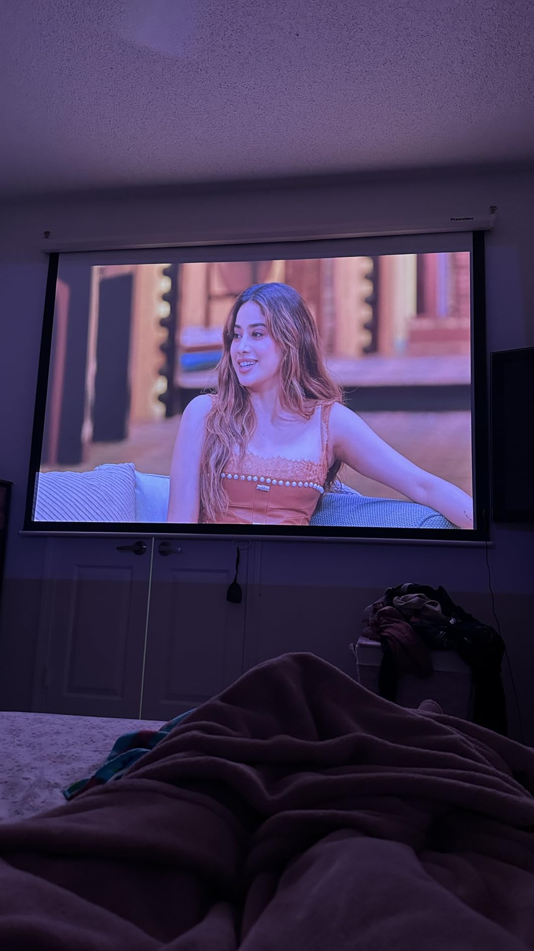 Horizon 20 Max 4K Projector Triple Laser Home Theater, 2025 New, 5700 ISO Lumens, Google TV with Licensed Netflix, Optical Zoom Lens Shift, IMAX Enhanced, Dolby Vision, 20000:1 Contrast customer photo 2