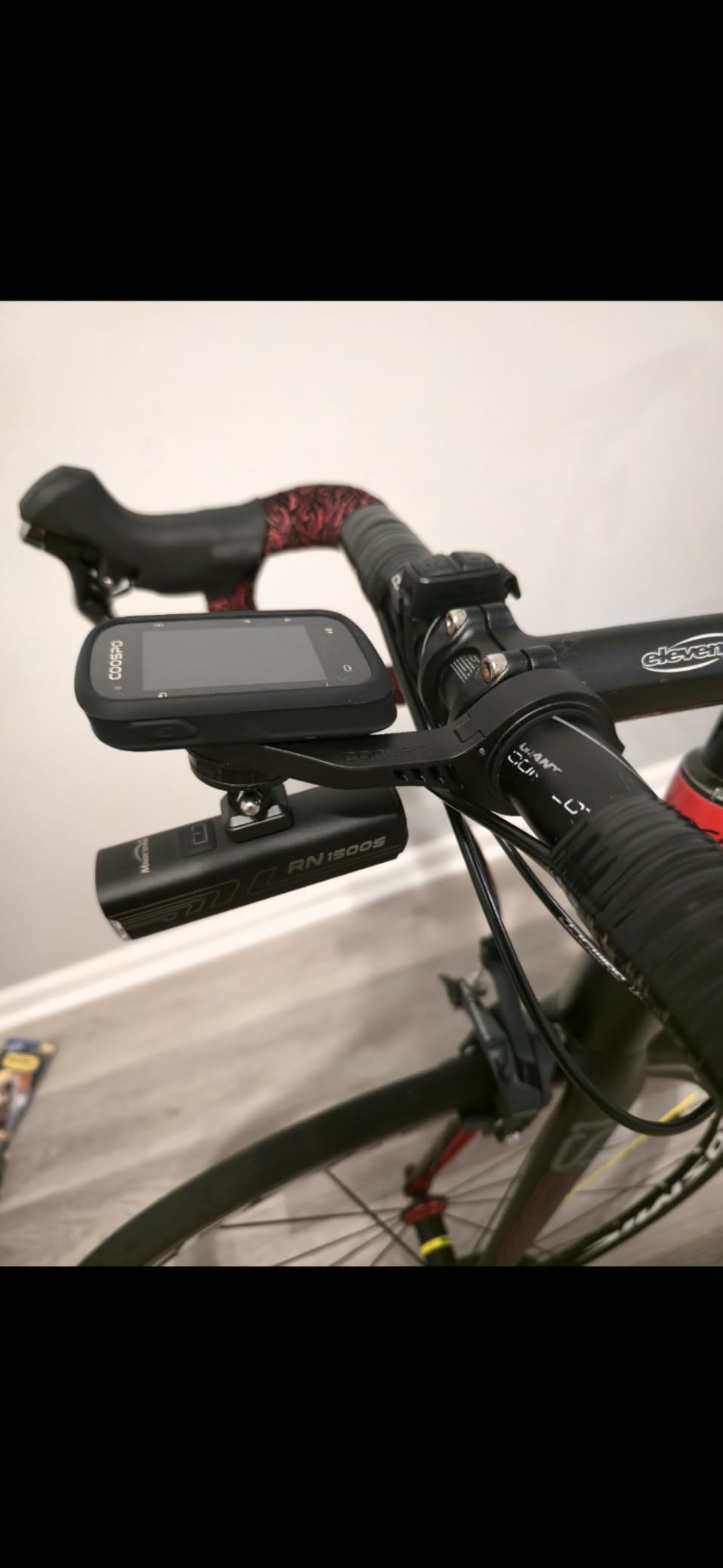 COOSPO Color Touchscreen GPS Bike Computer CS600, Wireless IPX7 Waterproof Cycling GPS Speedometer with Bluetooth/ANT+, Backlight Route Navigation, Support Bike Radar & 36H Battery Life customer photo 1