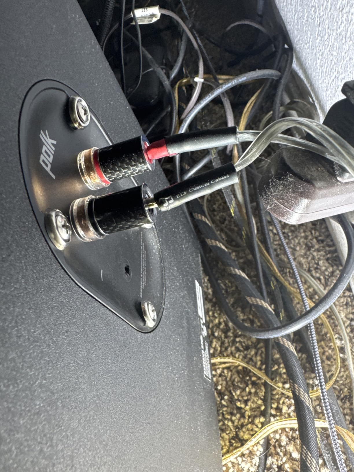 Polk Audio Reserve R700 Flagship Floorstanding Loudspeakers - Pair (Brown) customer photo 1