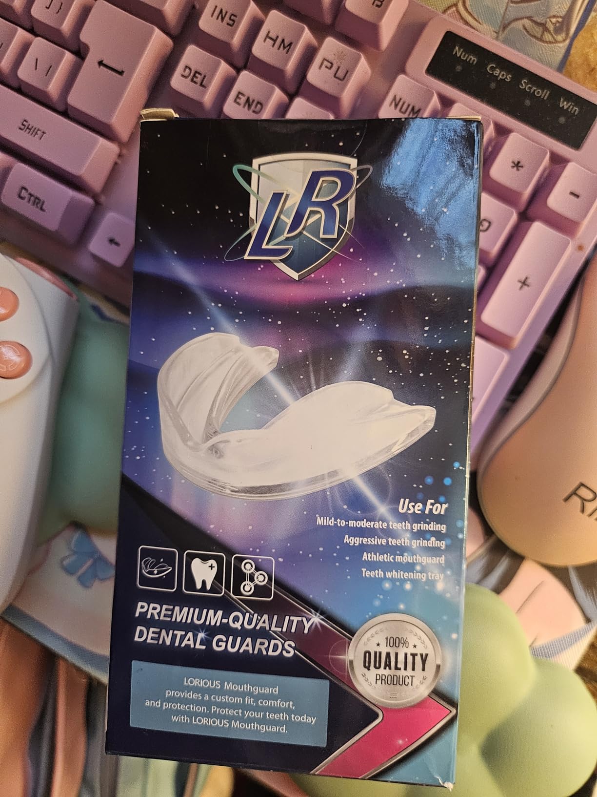 Moldable Mouth Guard for Teeth Grinding and Clenching - 6-Pack Dental Guards in 2 Sizes (4 Regular + 2 Small) - Comfortable Night Guard for Women customer photo 2