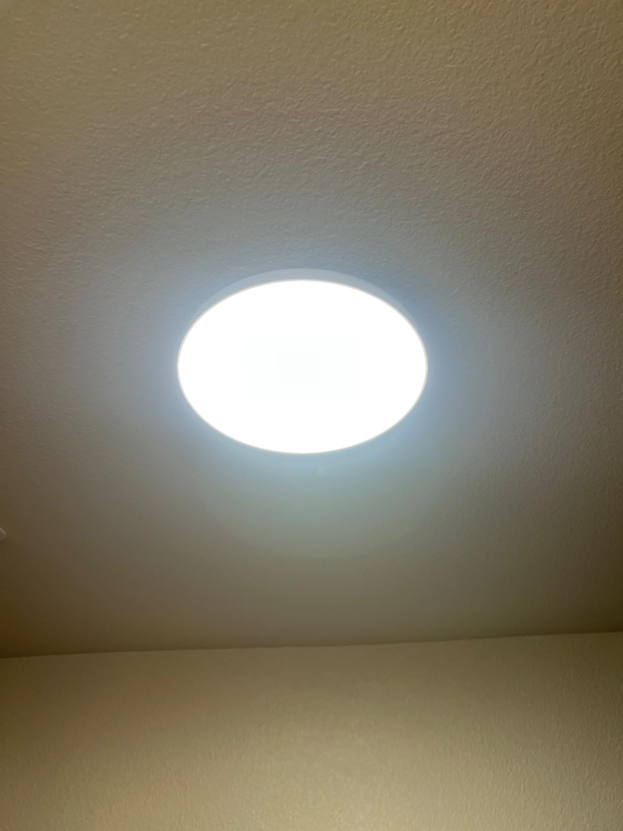 zemty LED Flat Panel Light with Remote 31.4x9.8 Inch, 35W 4000LM 3000K-6000K Adjustable Color Temperature, Dimmable Flush Mount Ceiling Light Fixture for Kitchen Bedroom Garage customer photo 2