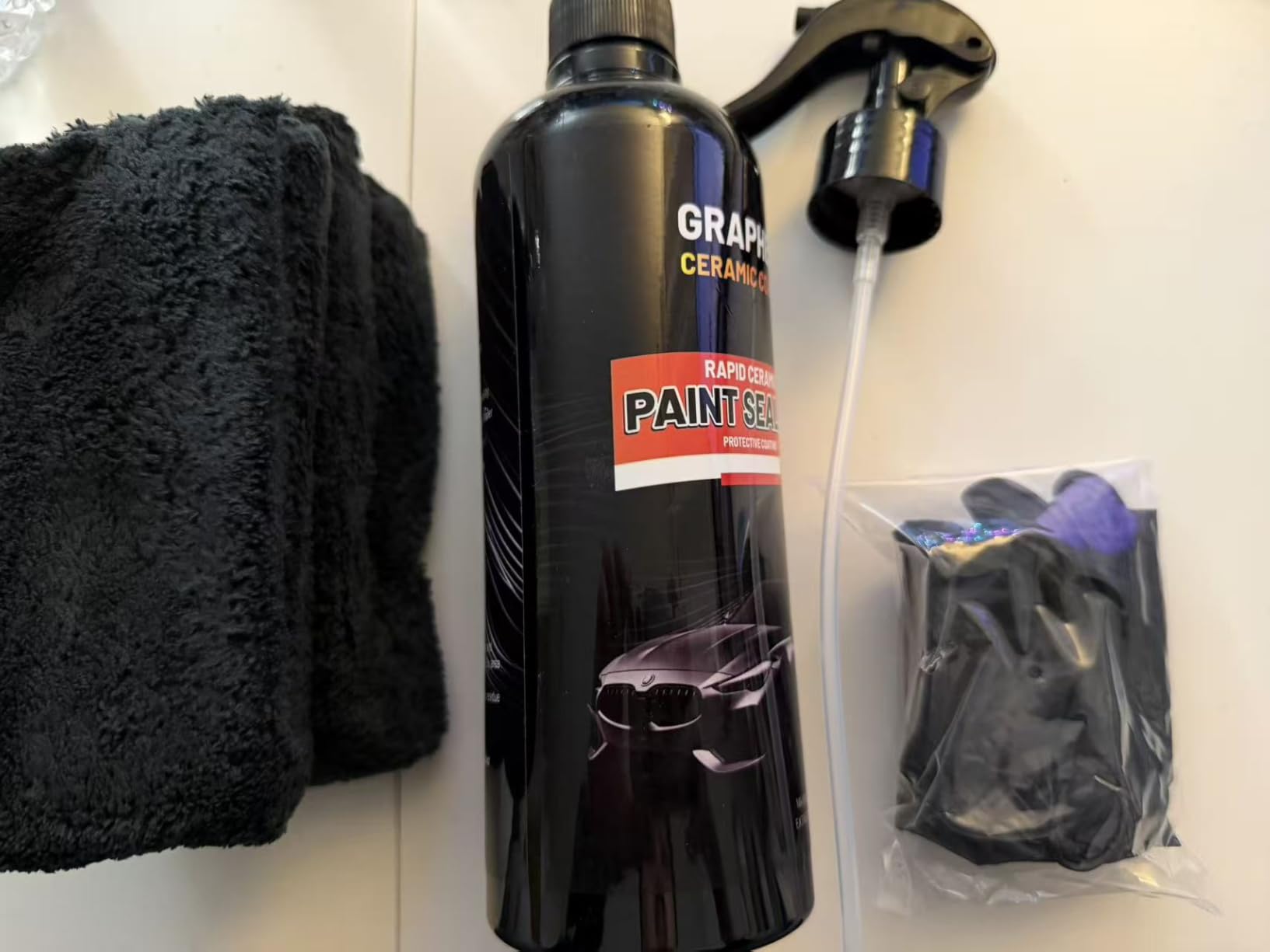 20H Advanced Graphene Ceramic Coating for Cars (70ml) - Car Detailing Kit, 10+ Years of Long Lasting Protection, Apply After Car Wash & Paint Correction, Ultra High Gloss customer photo 2