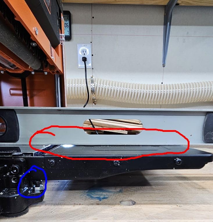 VEVOR 13-Inch Spiral Thickness Planer, Woodworking Power Benchtop Planer, with 2000W 23500 RPM Powerful Motor, Single Speed, for Hard & Soft Wood Material customer photo 2