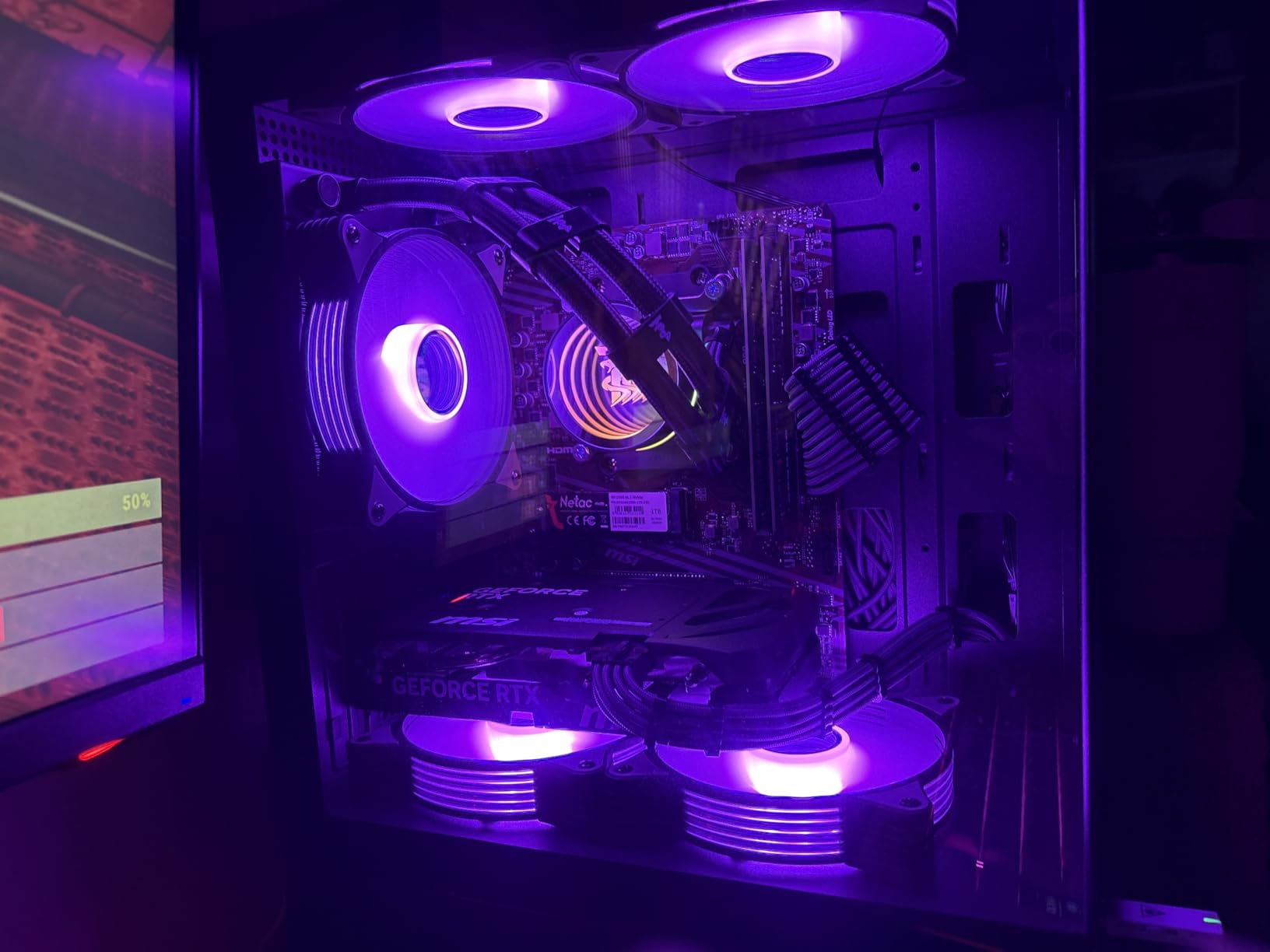 ViprTech Stryker 4.0 Gaming PC - AMD Ryzen 7 (4.4GHz Liquid Cooled), RTX 5060 8GB, 16GB DDR4 RAM, 1TB SSD, 700W PSU, WiFi BT, Win 11 Pro, RGB, Gaming Desktop Computer Prebuilt Tower, Black customer photo 1