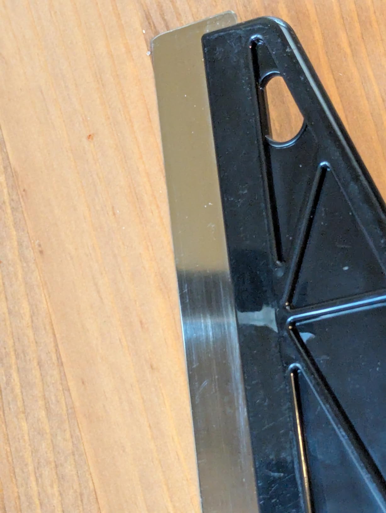 12-Inch Paint Edger & Trim Guard | Stainless Steel Straight Edge Tool | Painters Tape Alternative | Creates Crisp, Clean Pro-Grade Lines on Walls & Ceilings customer photo 2