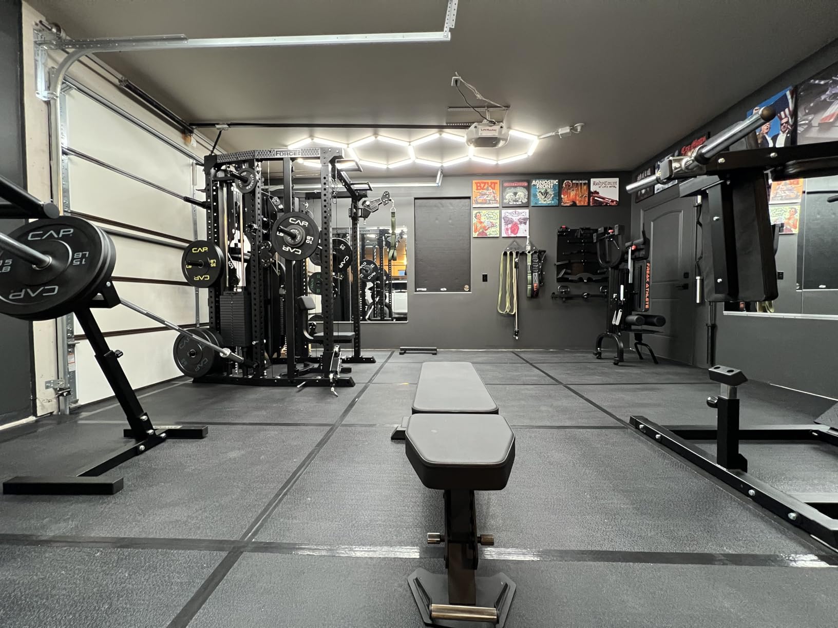 Rep Nighthawk Adjustable Weight Bench | Home Gym Incline Decline Flat Workout Bench | Heavy Duty Fitness and Strength Training Equipment | Foldable Space Saving Design customer photo 1