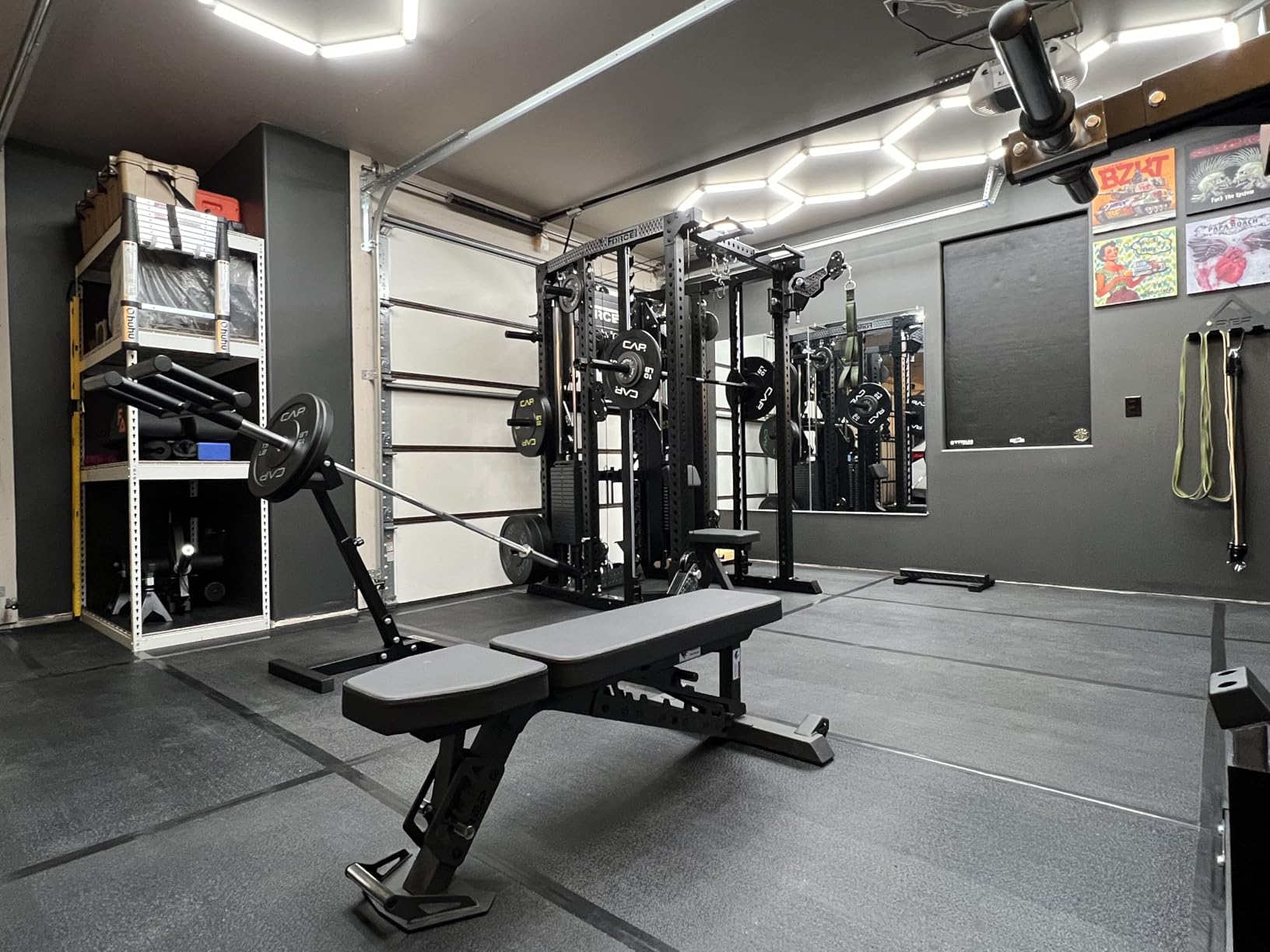 Rep Nighthawk Adjustable Weight Bench | Home Gym Incline Decline Flat Workout Bench | Heavy Duty Fitness and Strength Training Equipment | Foldable Space Saving Design customer photo 2