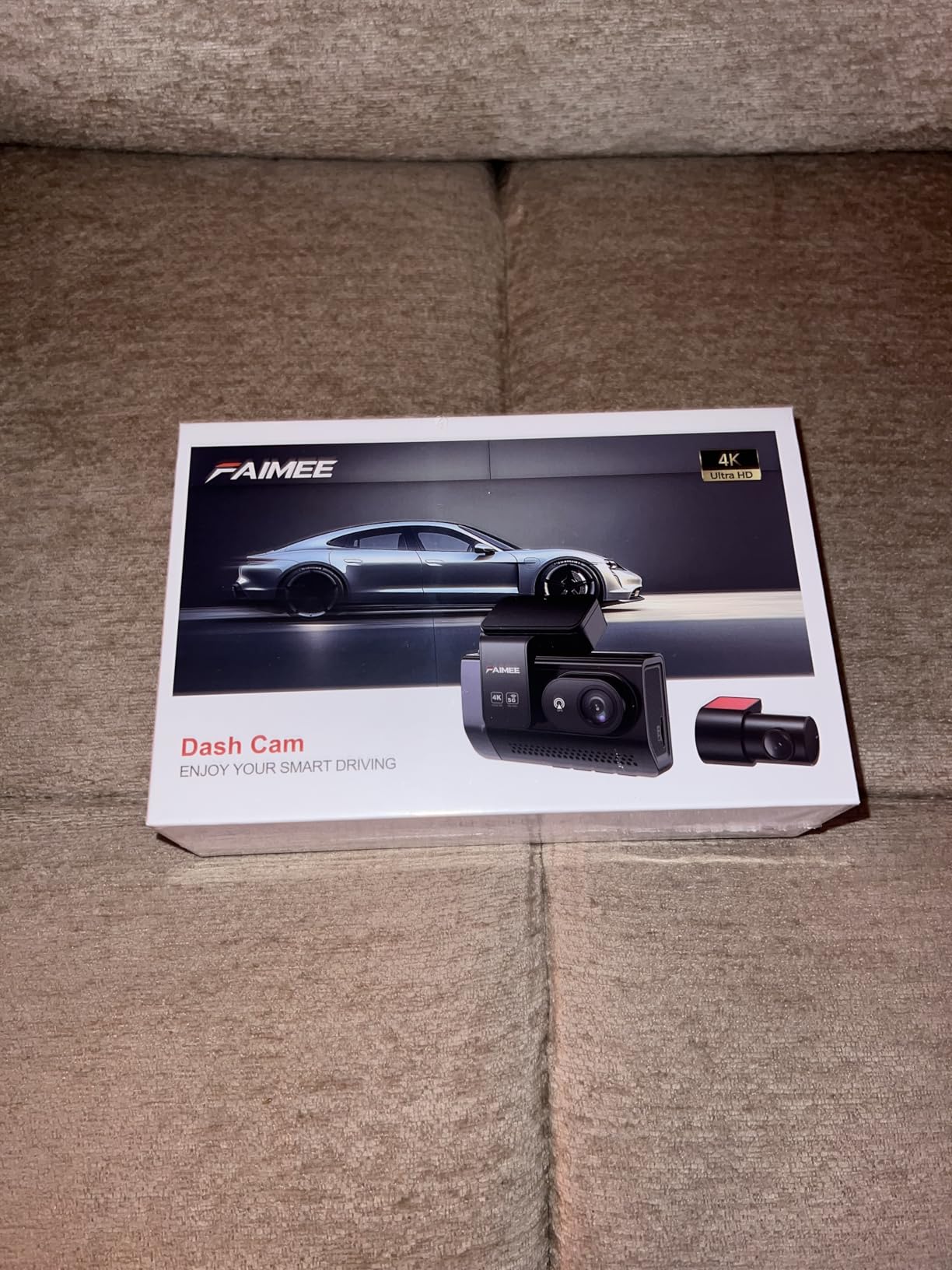 4K+2K+2K 3 Channel Dash Cam Front and Rear, 128GB Card Included, Dash Camera for Cars 5.8G/2.4G Dual Wifi, Built-in GPS, Night Vision, WDR, 170°Wide Angle, G-Sensor Emergency Lock, 24H Parking Monitor customer photo 1