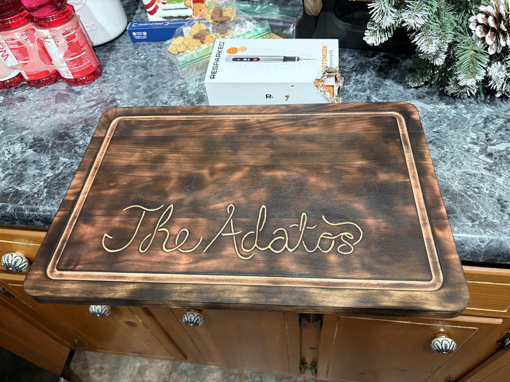 Customizer Special Edition Engraving Kit - DIY Starter Set with Engraving Pen, Bits & Materials - Create Personalized Keychains, Magnets & Metal Art - Giftable Craft Kit for Beginners customer photo 1