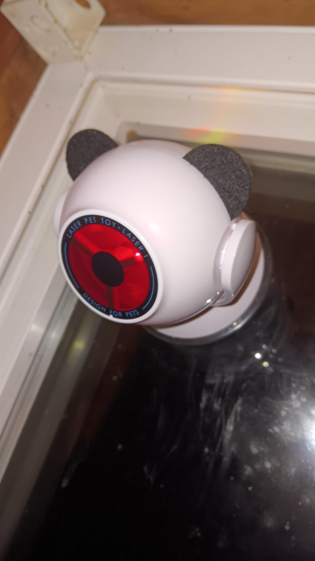 Laser Cat Toys for Indoor Cats, Truly Random Trjajectory, Suction Cup Design, Run Quiet, Interactive Cat Toy Automatic customer photo 1