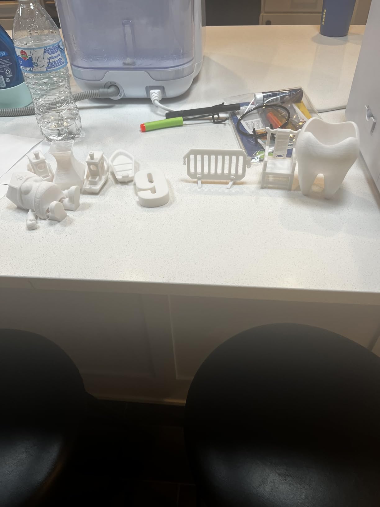 SainSmart PrintyGo Mini 3D Printer for Kids, 600mm/s Auto Leveling Printer for Beginners with 5