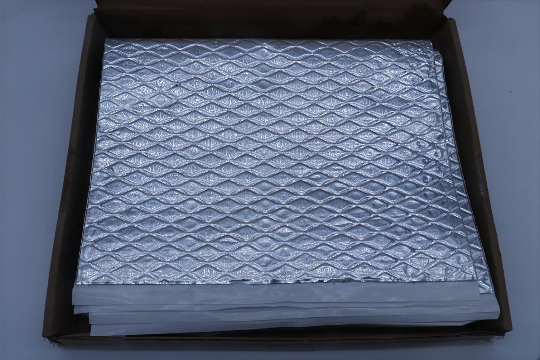 MYFAMIREA 36 sqft Car Sound Deadening, Sound Deading Material Mat for Car 80mil(2mm), Butyl Automotive Sound Deadening with Self-Adhesive, Noise Insulation and Dampening, Auto Deadener for Trunk, 34P customer photo 2
