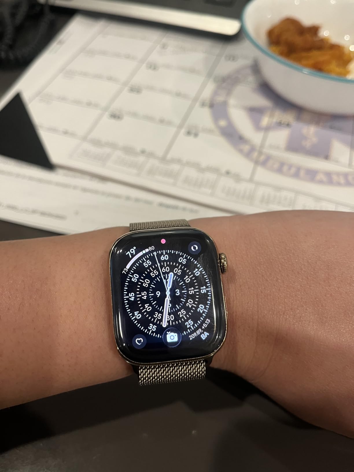 Apple Watch Series 11 [GPS 42mm] Smartwatch with Jet Black Aluminum Case with Black Sport Band - S/M. Sleep Score, Fitness Tracker, Health Monitoring, Always-On Display, Water Resistant customer photo 2