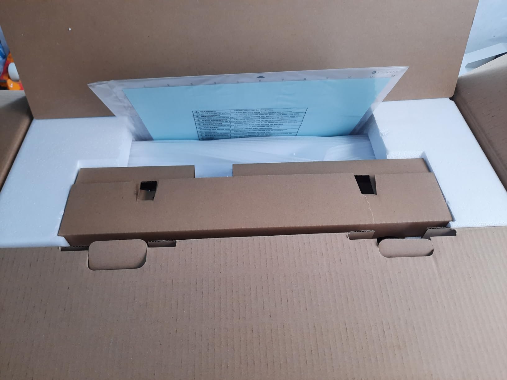 Silhouette America Cameo 5 Alpha (α) - Smart Cutting Machine for Print & Cut - Quiet Operation with AutoBlade, Studio Software, Cutting Mat- Vinyl, Paper & Fabric Compatible - Classic White customer photo 1