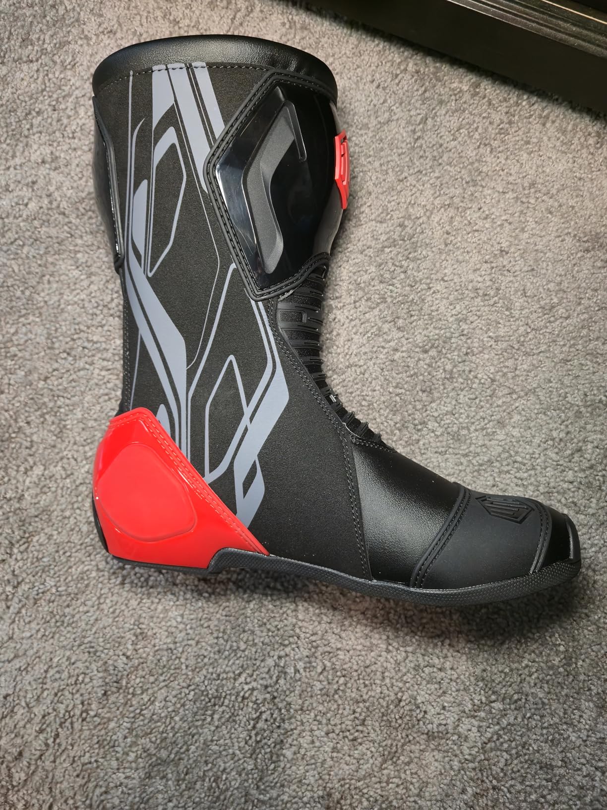 ILM Motorcycle Racing Boots Enhanced Ventilation Anti Slip Street Riding Sport Footwear CE Protective Gear Model BRC1 customer photo 2