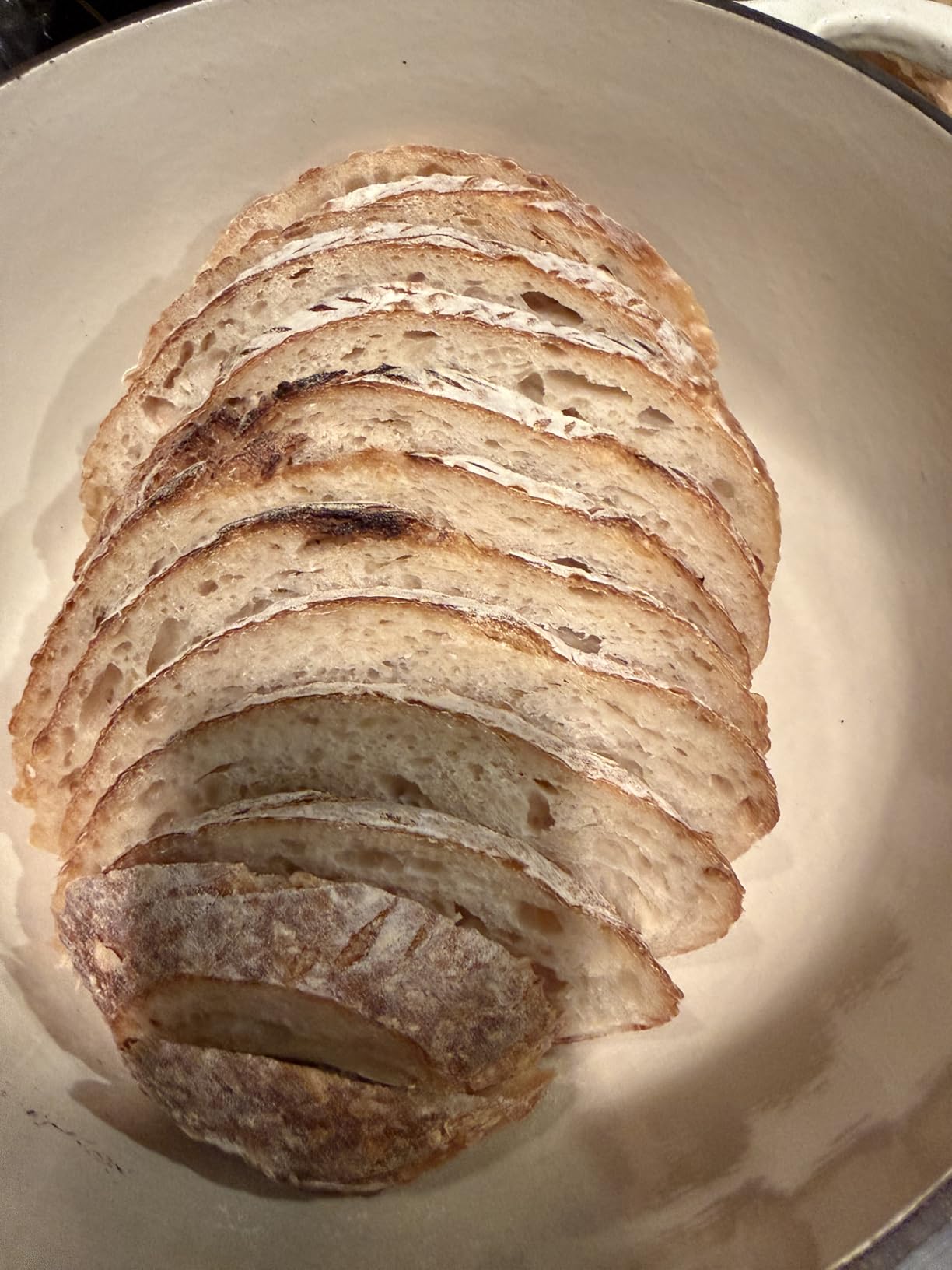 Upgraded Manual Bread Slicer for Homemade Sourdough Bread - Adjustable Thickness Bread Cutter with Hand Crank, Suction Cups, Slicing Guide, Scale Line & Cover, for Perfect Even Slices (Black) customer photo 1