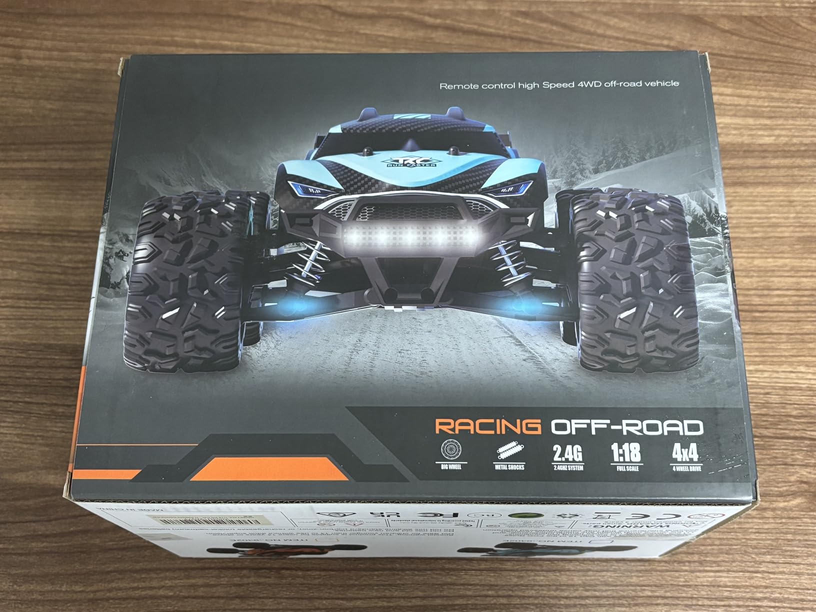 1:18 Fast RC Cars for Adults - 38+ KPH Off Road Remote Control Car - High Speed RC Monster Truck 4x4 All Terrain customer photo 2