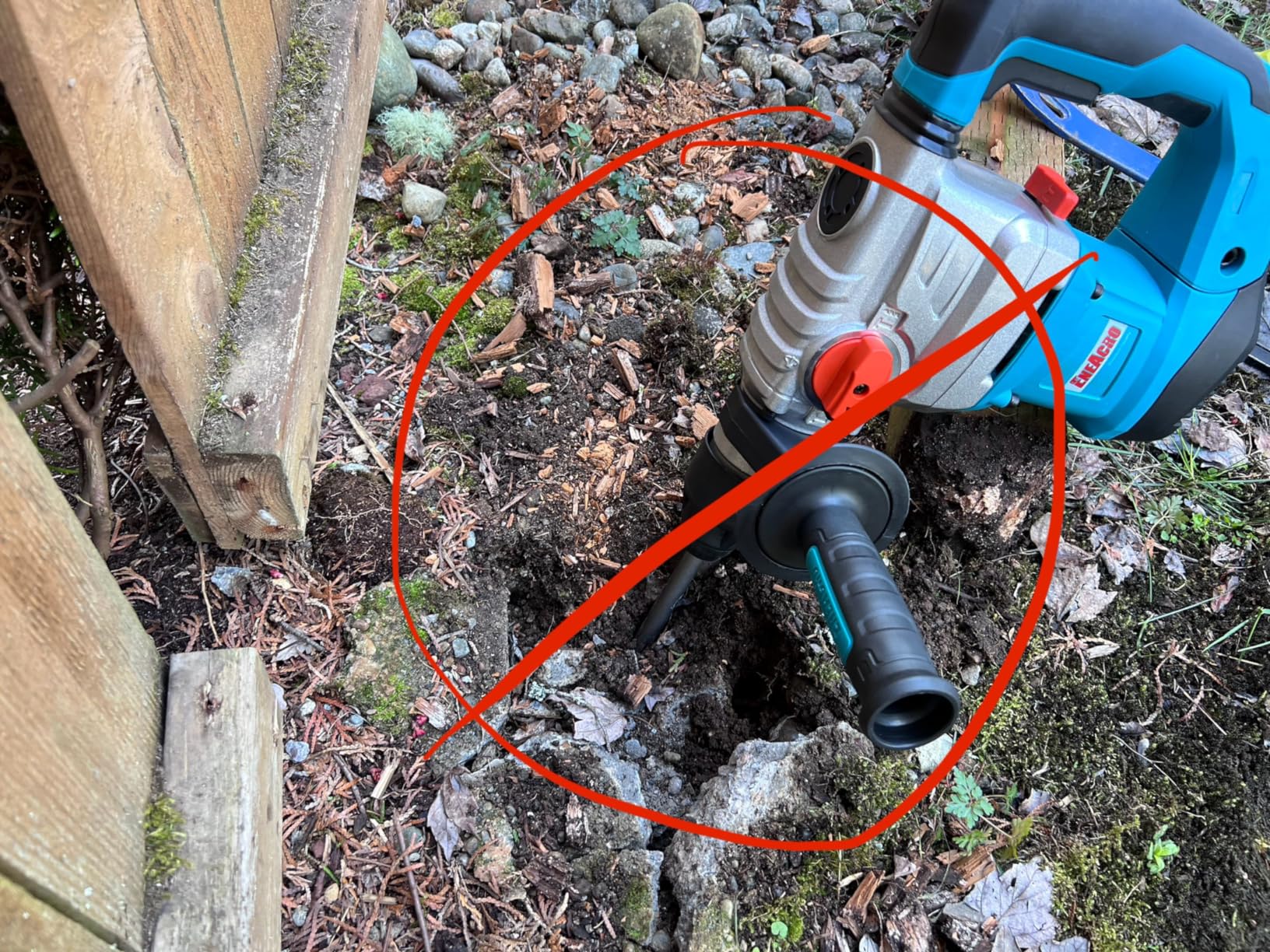 Berserker 1300W 12-Pound SDS-Max Demolition Jack Hammer, 1-9/16