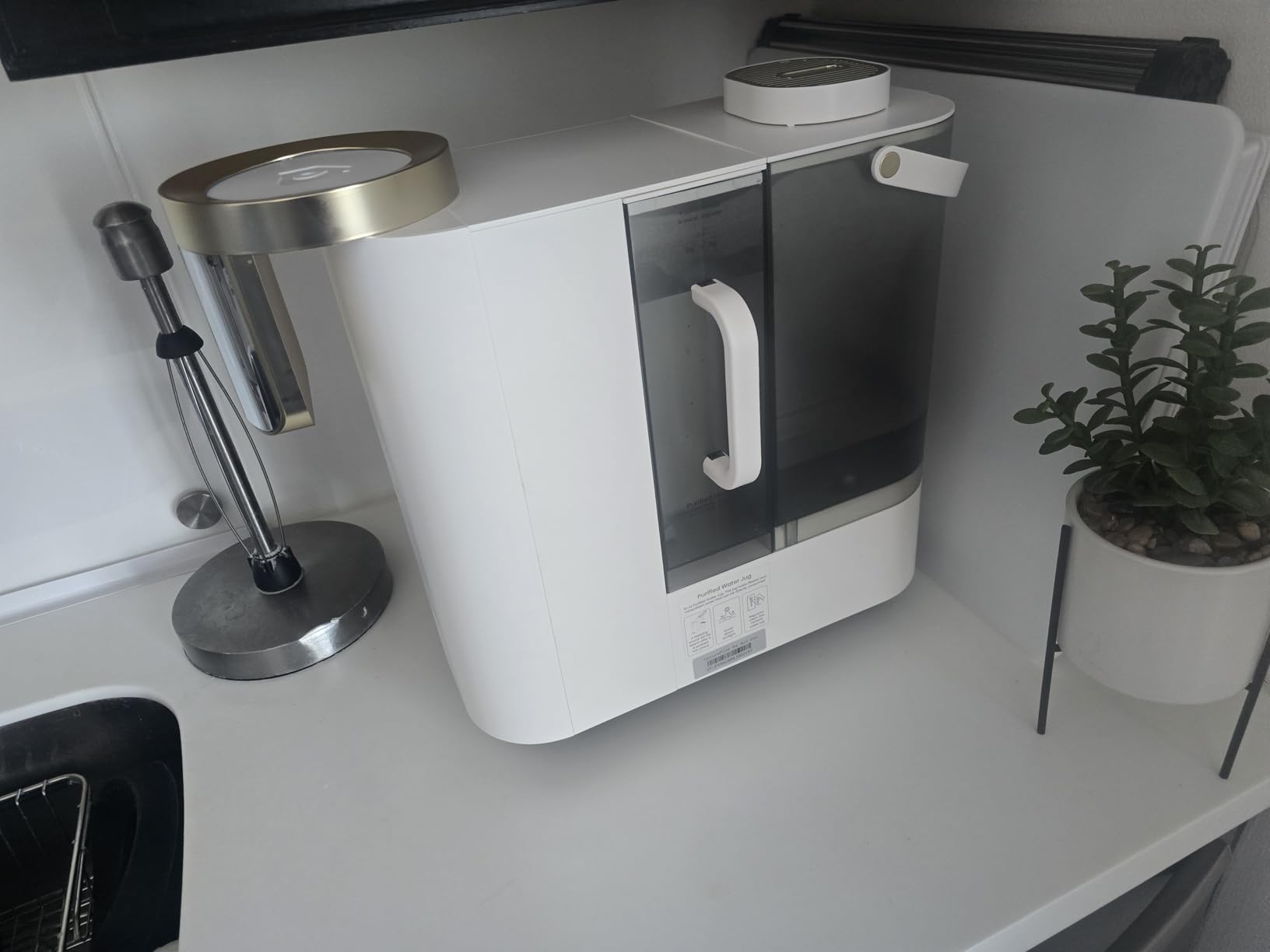 NatureFlow F40-AC(2nd Gen) Reverse Osmosis Water Filter Countertop with UV, Natural Remineralization,10-Stage RO Filtrations, 4:1 Pure to Drain, pH9 Alkaline Water Purifier,BPA Free,NSF/ANSI/UL/FDA customer photo 2