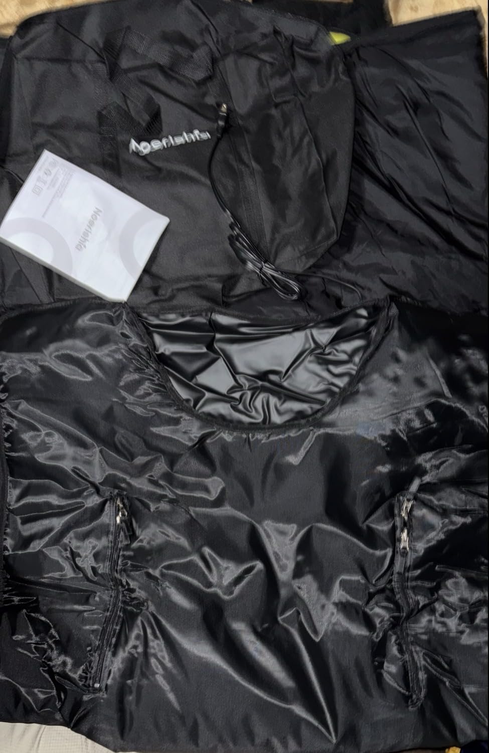 Portable Sauna Blanket for Home, Portable Design, Relaxation and Detox Washable & Foldable with Carrying Bag and Remote Control, 88-158°F, 10-60 Minutes Timer, (6 x 2.62) FT customer photo 1