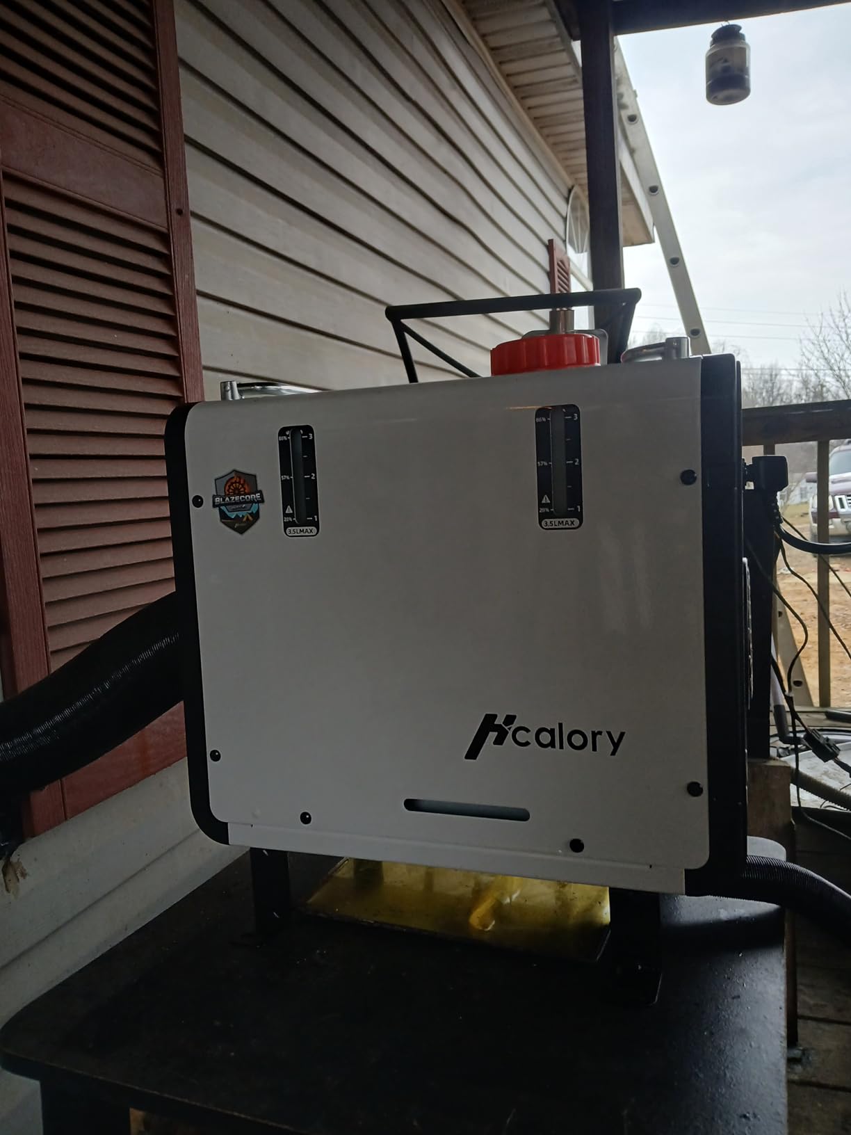 Diesel Heater 8KW, HBS1S Portable Diesel Air Heater with App Control, 10-Temperature Settings, 18% Boost in Burning Efficiency, Auto Start-Stop, and 110V AC 12V 24V DC, for Car, Campers, 2025 Upgraded customer photo 1