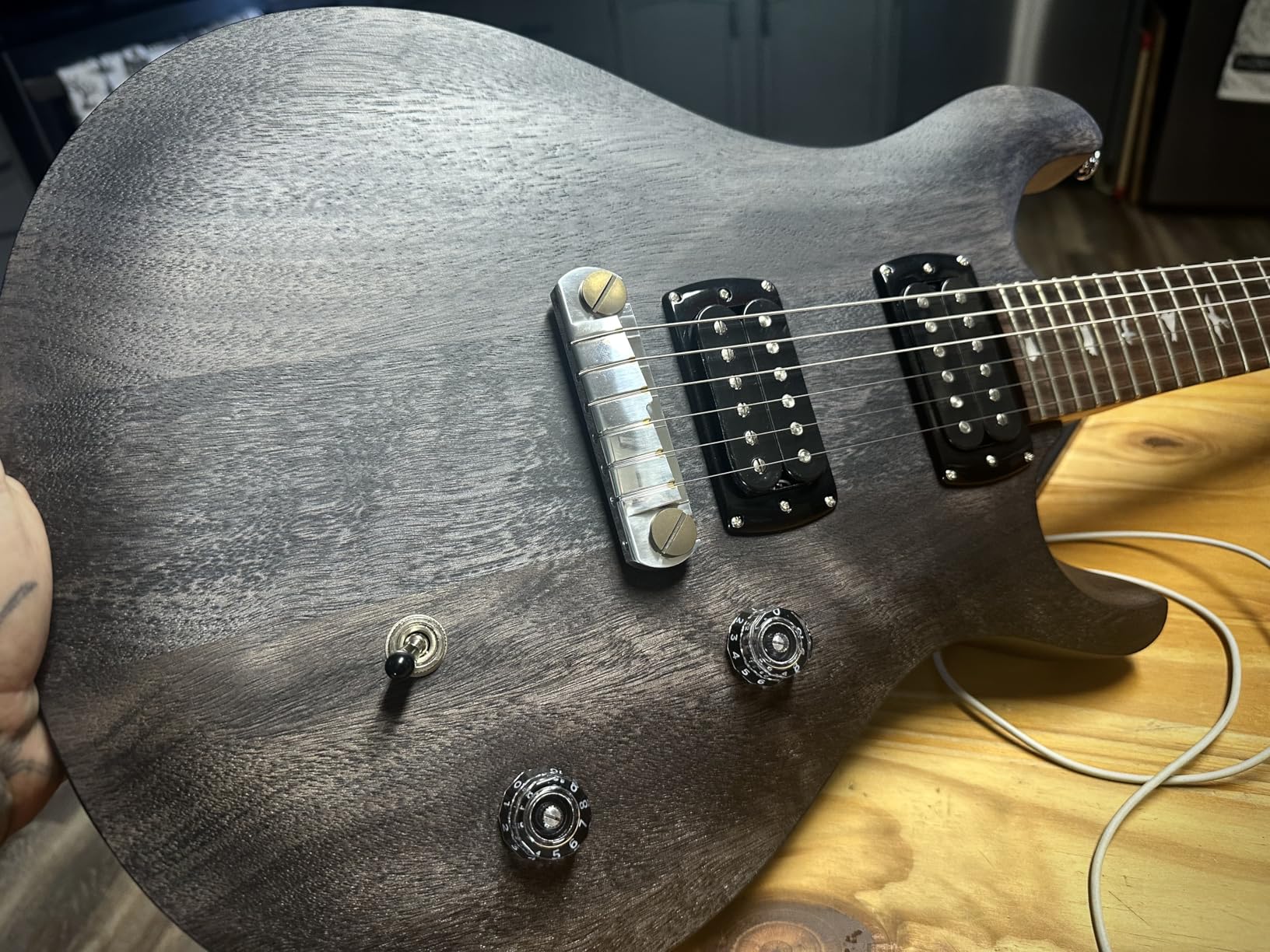 PRS SE CE24 Standard Stoptail Satin, Vintage Cherry customer photo 1