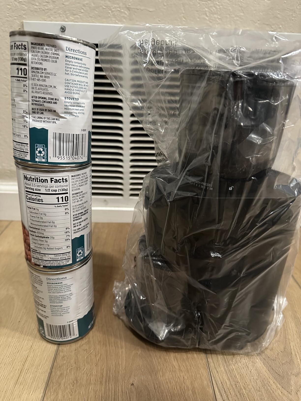 Coffee Grinder, Electric Burr Coffee Grinder with Conical Burr, Coffee Bean Grinder Electric with 38 Grind Settings for Espresso & French Press, Black customer photo 1