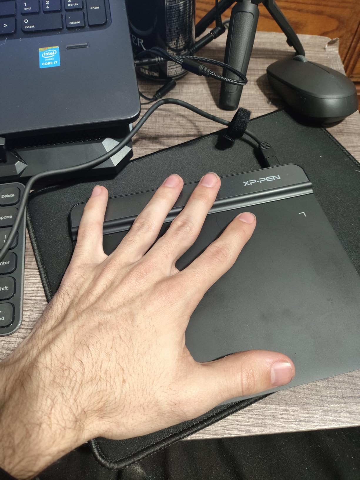 XPPen 6 * 4 inch Drawing Tablet with 16384 Pressure Levels IT640 Digital Graphic Art Tablet Battery-Free Stylus 60° Tilt Support OSU Drawing Pad for Beginner Compatible with Android Windows macOS customer photo 2