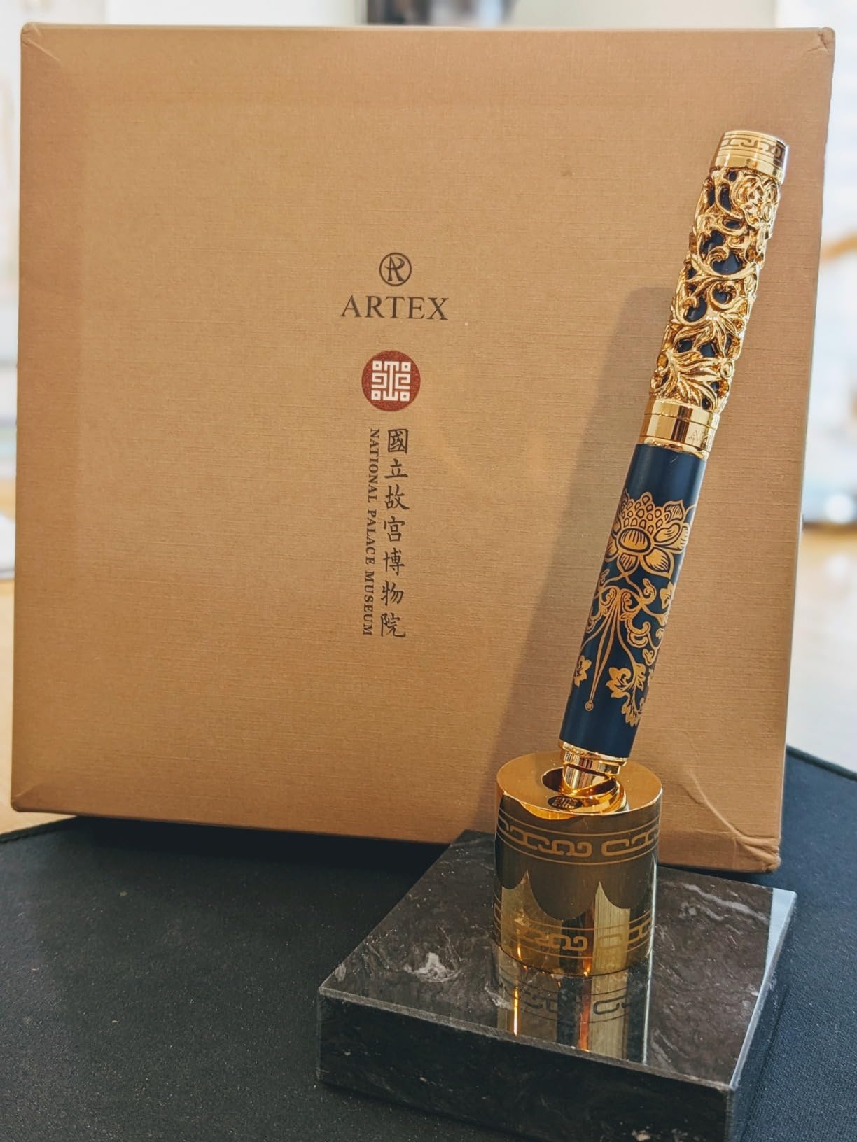 ARTEX Luxury Fountain Pen - Museum Art Collections - Crafting Timeless Beauty - the Best Gift & Office Desk Decor, German SCHMIDT Fine Nib, Solid Metal customer photo 1