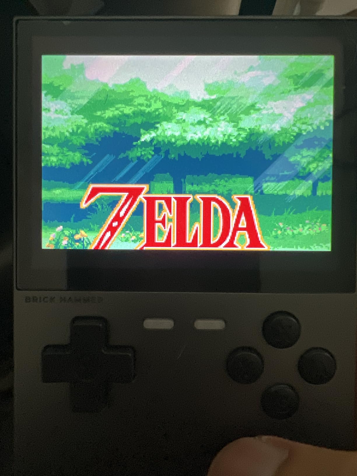 TRIMUI Brick Hammer Retro Handheld Game Console - Metal CNC Aluminum Alloy Body, 3.2