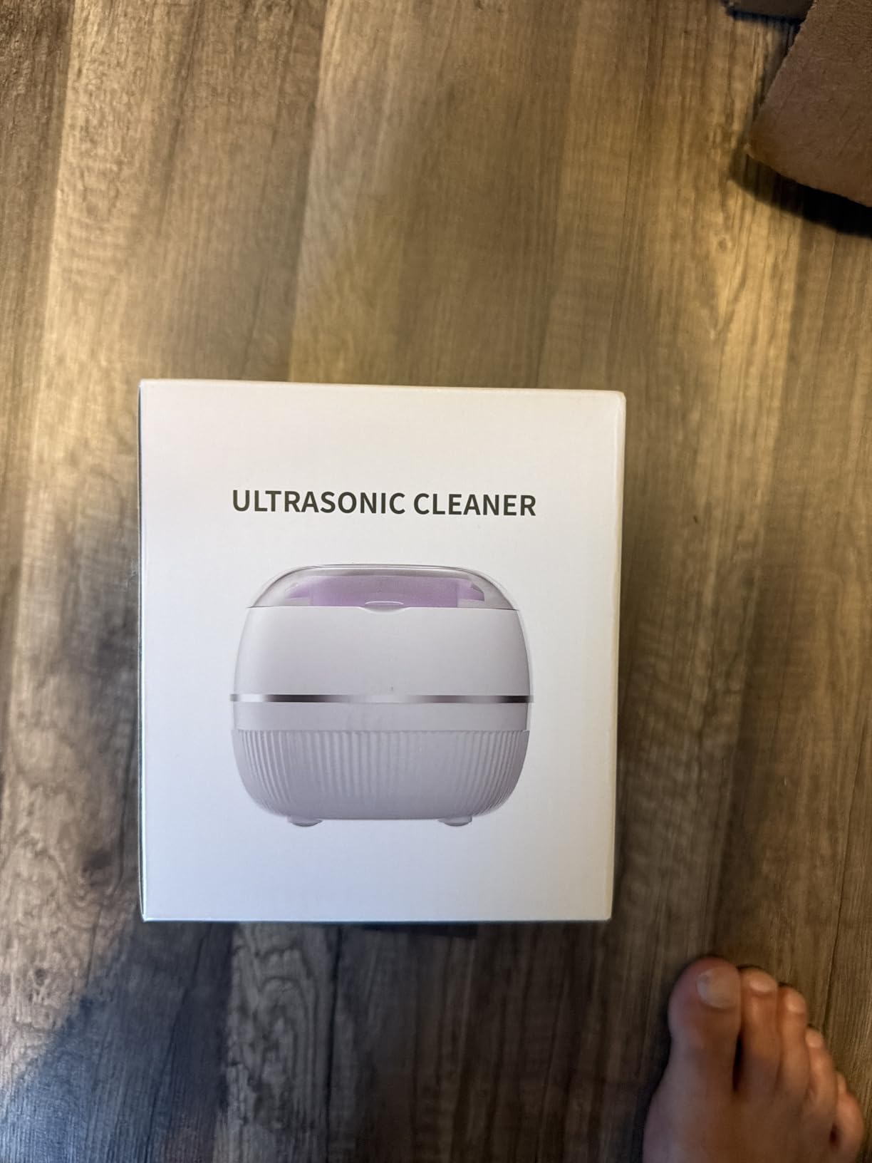 Ultrasonic Retainer Cleaner Machine, 48kHz Dental Cleaning Pod for Night Guards, Mouth Guards, Aligner, Braces, Toothbrush, Jewelry, Ultrasonic Dentures Cleaner with Digital Timer, 220ML, White customer photo 1