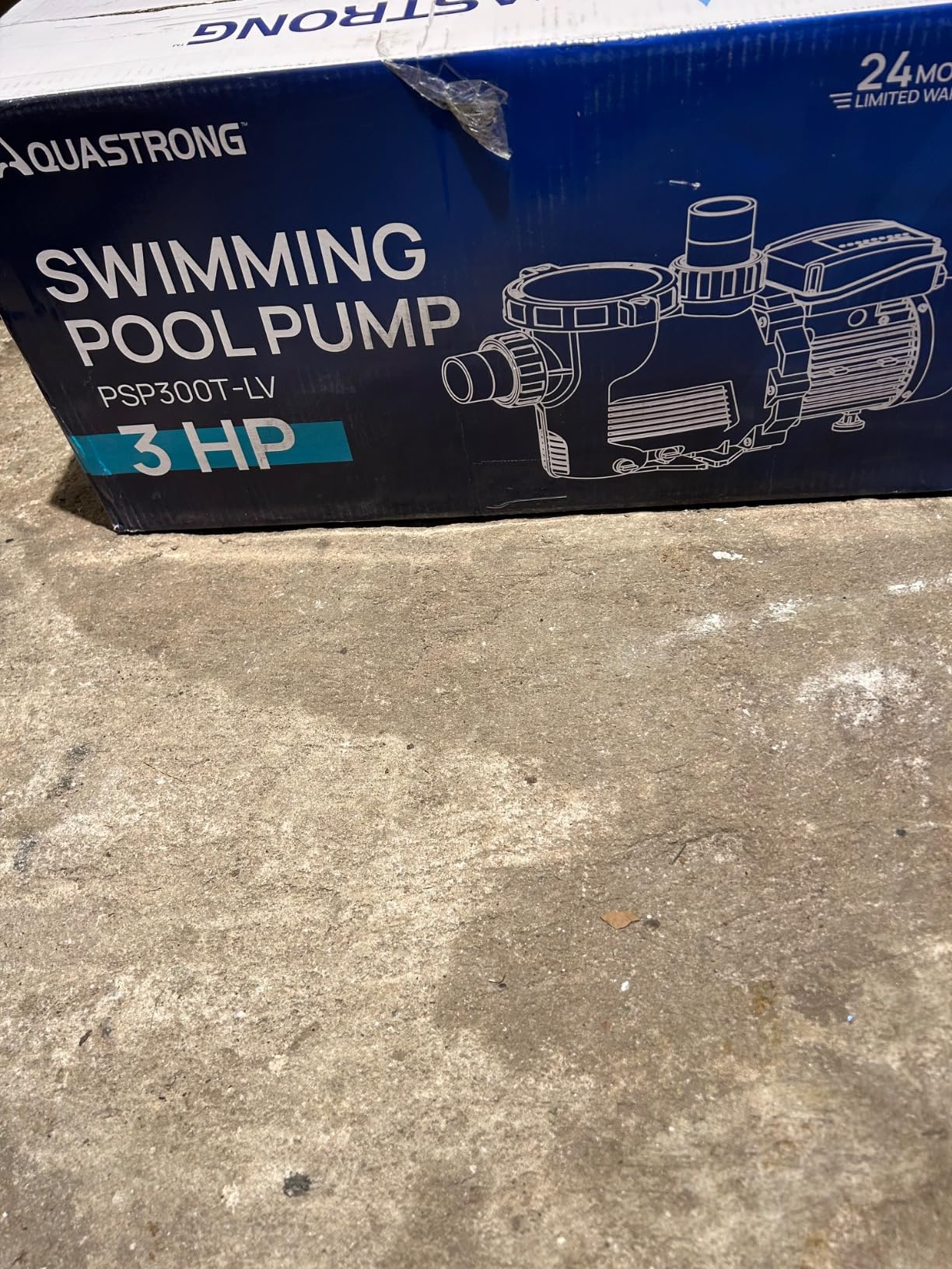 AQUASTRONG In/Above Ground Pool Pump, High Flow (Dual Speed with Timer, 2HP, 115V, 5186 GPH) customer photo 2
