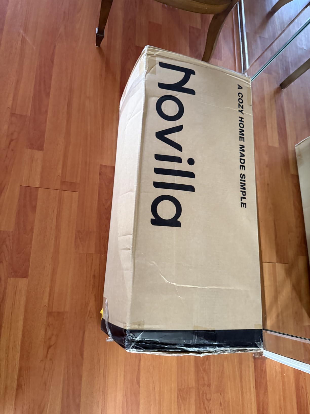 Novilla Twin XL Mattress 12 Inch, Gel-Infused Bliss Cooling Memory Foam Mattress Twin XL in a Box with Cool-Touch Nylon Cover, Pressure Relief & Body Support with CertiPUR-US Certified Foam customer photo 2