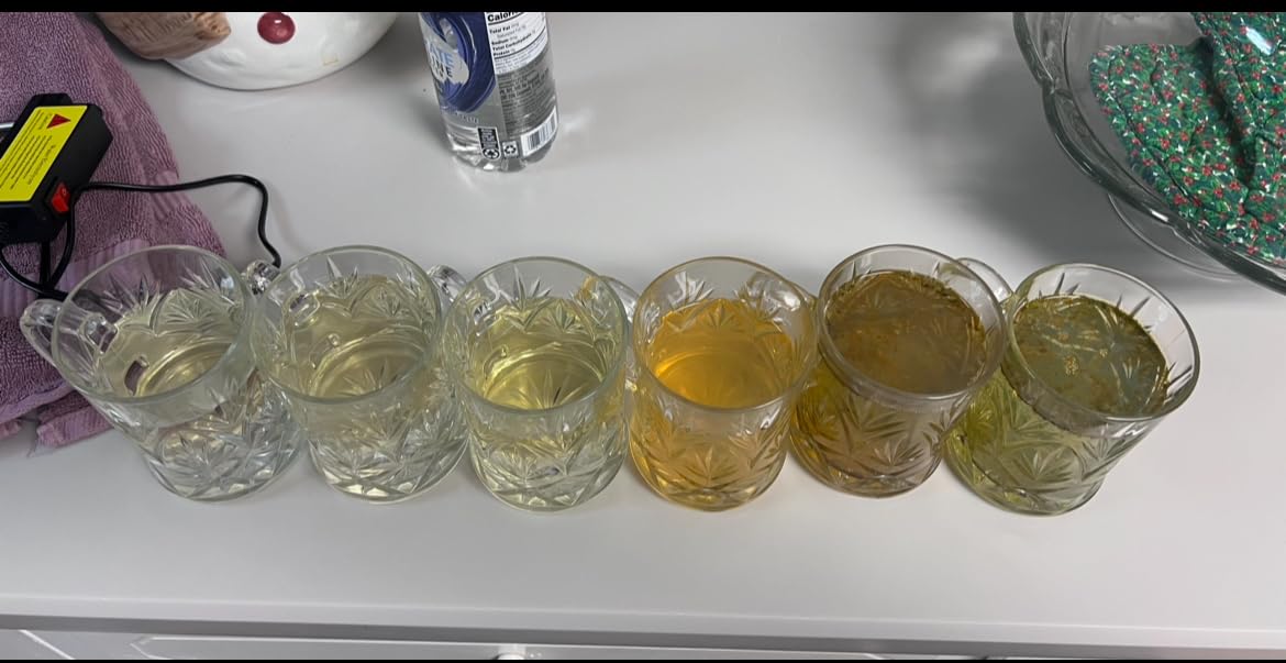 C5 Countertop Reverse Osmosis Water Filter, Hot and Cold RO System-3s Instant Hot, 6 Temp Settings 7-Stage RO Filtration Dispenser, NSF/ANSI372/42/58, Portable Pitcher, 3:1 Pure to Drain customer photo 1