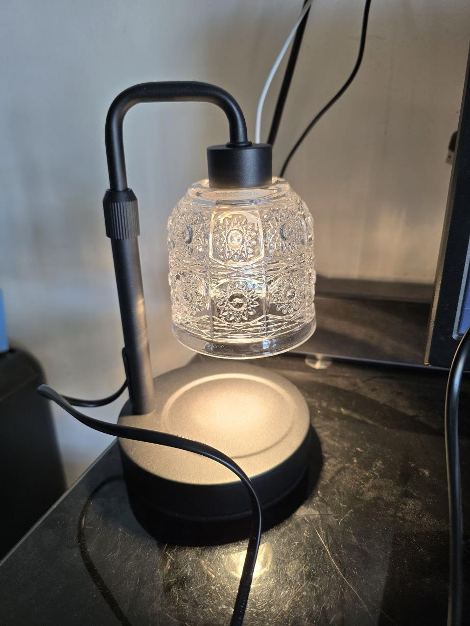 Candle Warmer Lamp with Timer Dimmer, Adjustable Height Wax Melt Warmer for Jar Candles, Housewarming Gift, Birthday Mother's Day Valentines Gifts for Her Women Mom Sister Wife Bedroom New Home Decor customer photo 1
