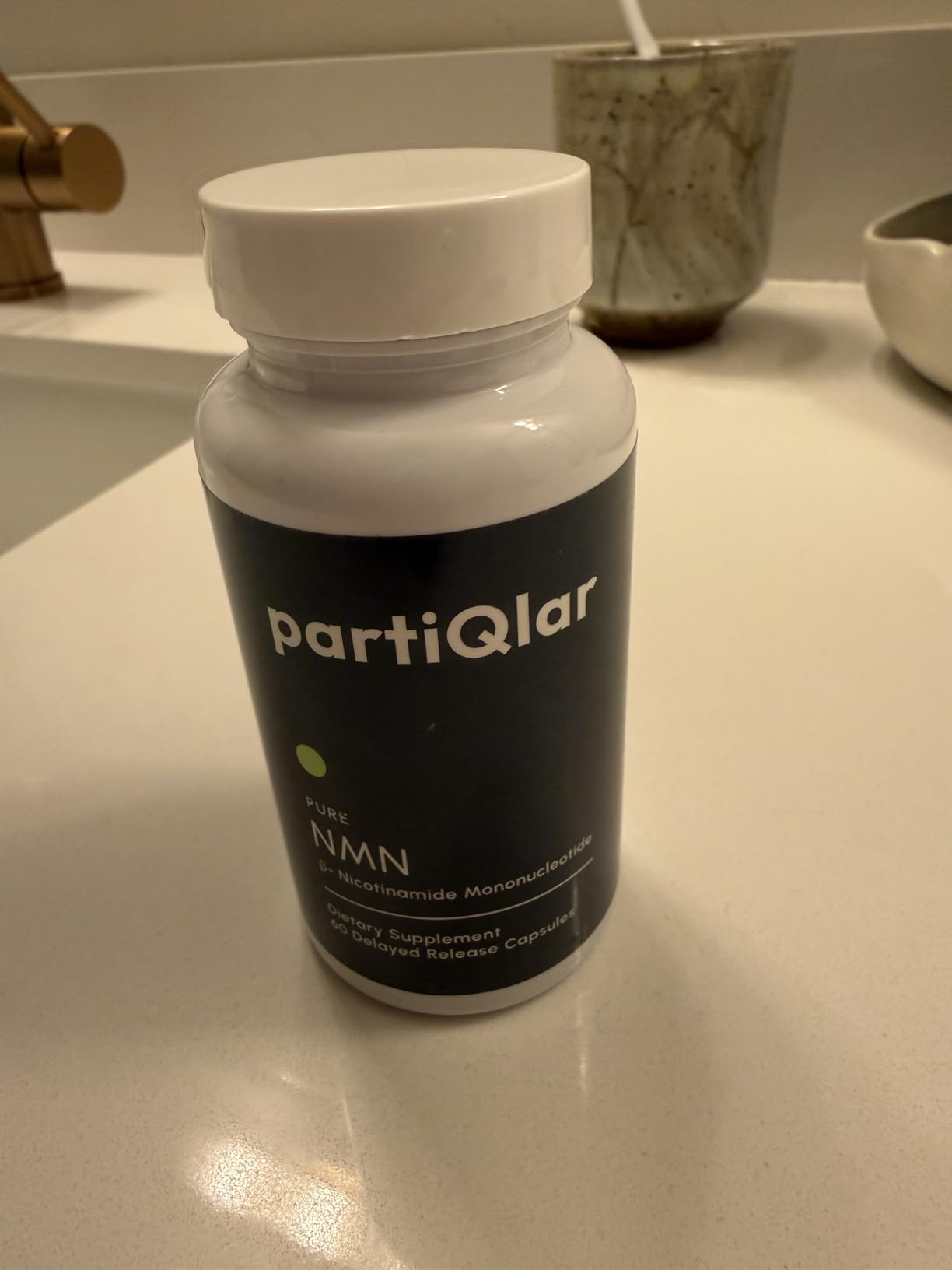 NMN Supplement 500mg - Nicotinamide Mononucleotide NMN & Booster for Cellular Energy, Longevity & Healthy Aging - 2-Month Supply (60 Capsules) customer photo 2
