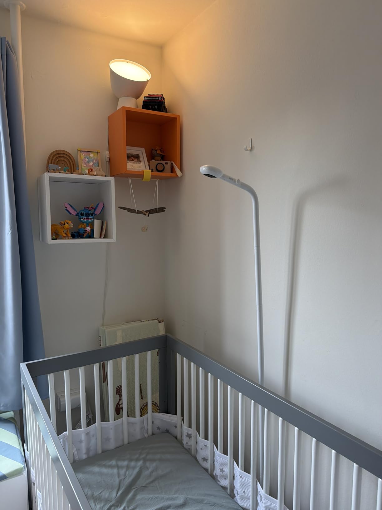 Nanit Pro Smart Baby Monitor - 1080p Wi-Fi Video Camera, 2-Way Audio, See Your Baby from Anywhere, Sound/Motion/Cry Notifications, Night Vision customer photo 1