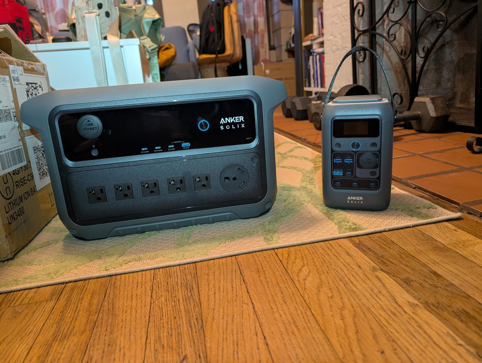 Anker SOLIX C2000 Gen 2 Portable Power Station, 2,400W (Peak 4,000W) Solar Generator, Full Charge in 58 Min, 2048Wh LiFePO4 Battery for Home Backup, Power Outages, and Camping customer photo 2