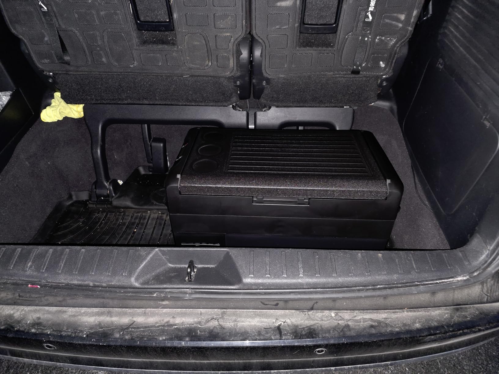 12V Refrigerator - 27QT(25L) Portable Freezer, Electric Cooler for Car, Truck, RV, Van, Camping & Road Trip, Fast Cooling Fridge with 12/24V DC & 110-240V AC for Vehicle & Home Use,-4°F~68°F customer photo 1