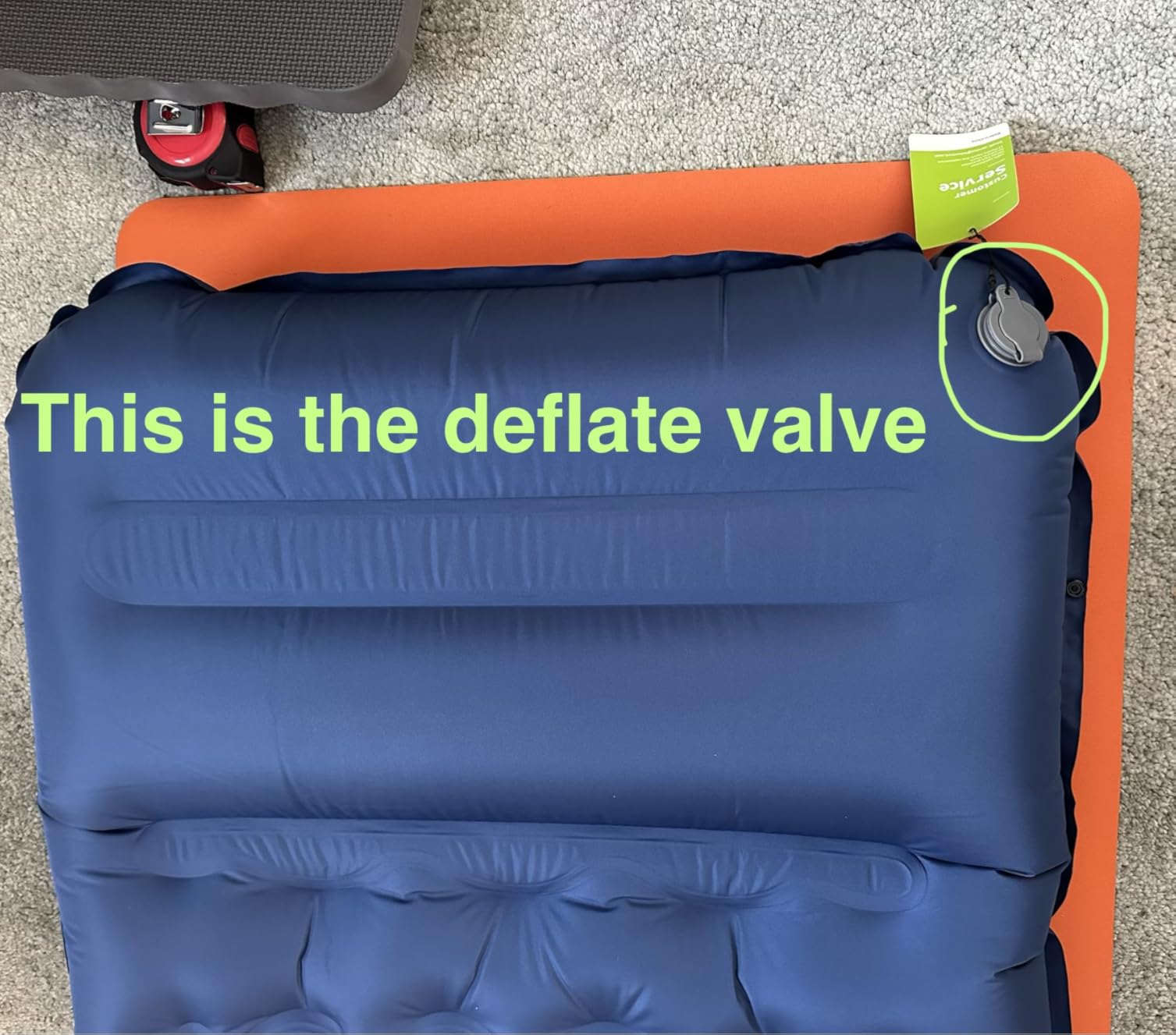 Camping Sleeping Pad, Ultra-Thick 5.1