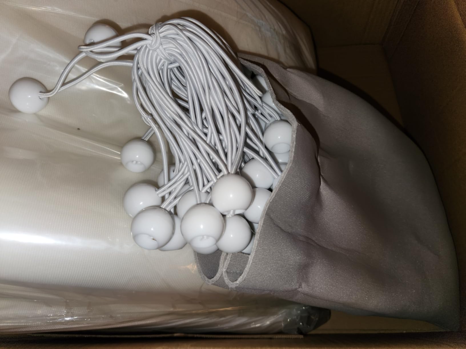 Fireproof Golf Simulator Impact Screen, 3D Air Mesh Impact Screen for Golf Training, Ultra Clear Projector Screen for Home Hitting Practice Training with Grommet Holes & Bungee Cords customer photo 2