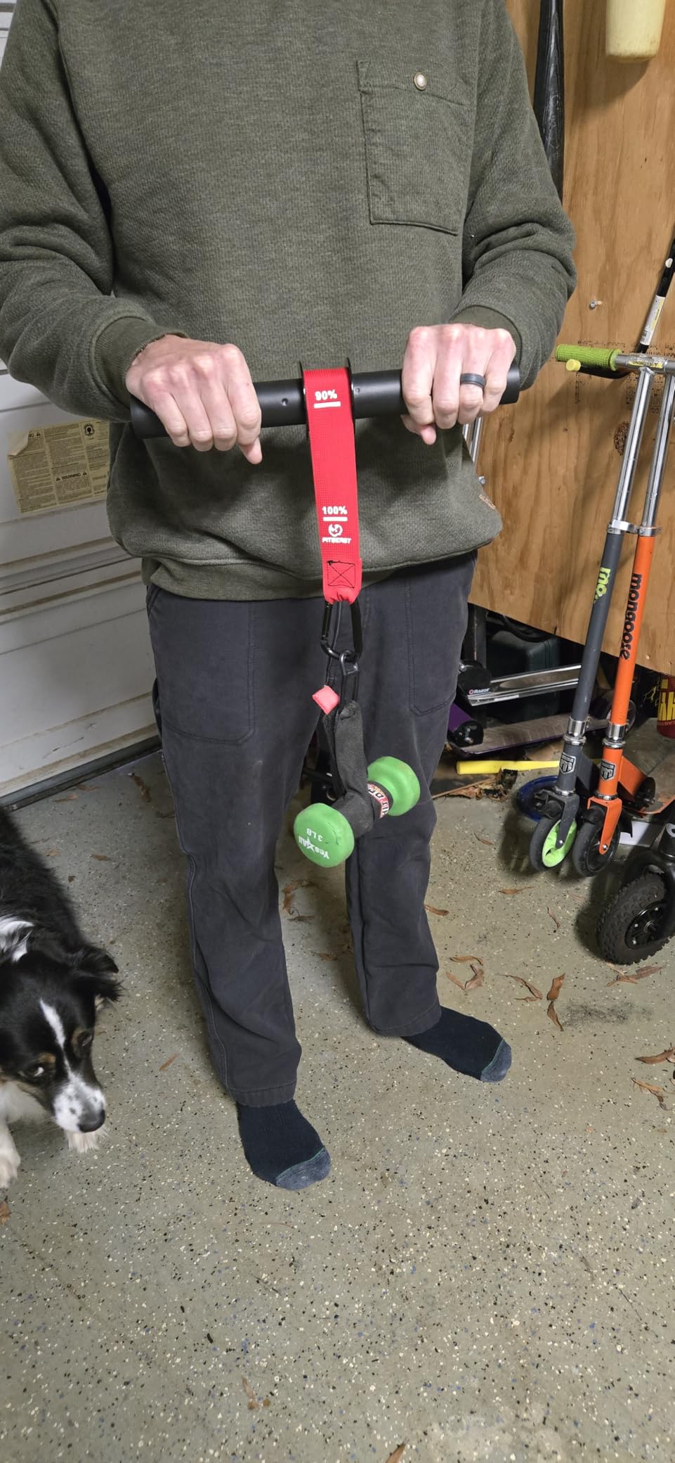 FitBeast Wrist Roller Forearm Trainer, Adjustable Strap Forearm Blaster for Grip Strength & Wrist Workouts customer photo 2