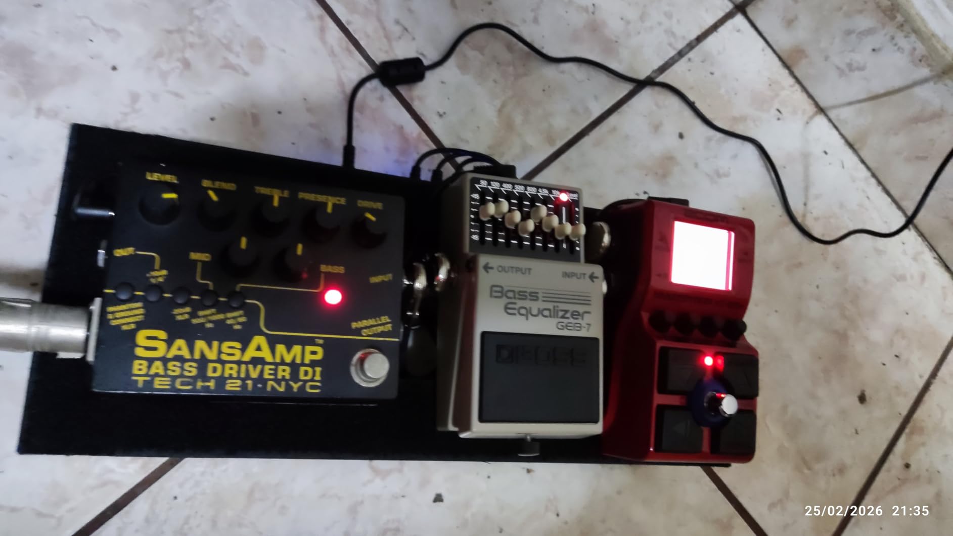 Ghost Fire Guitar Pedal Board Aluminum Alloy 0.9lb Super light Effect Pedalboard 14.9