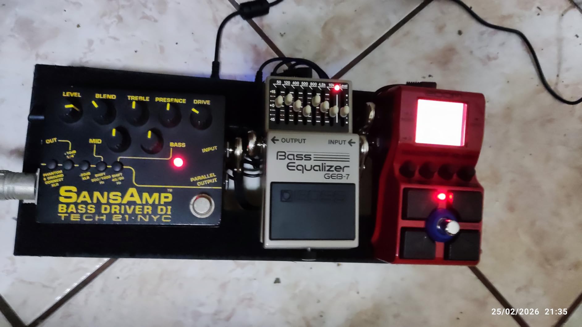 Ghost Fire Guitar Pedal Board Aluminum Alloy 0.9lb Super light Effect Pedalboard 14.9