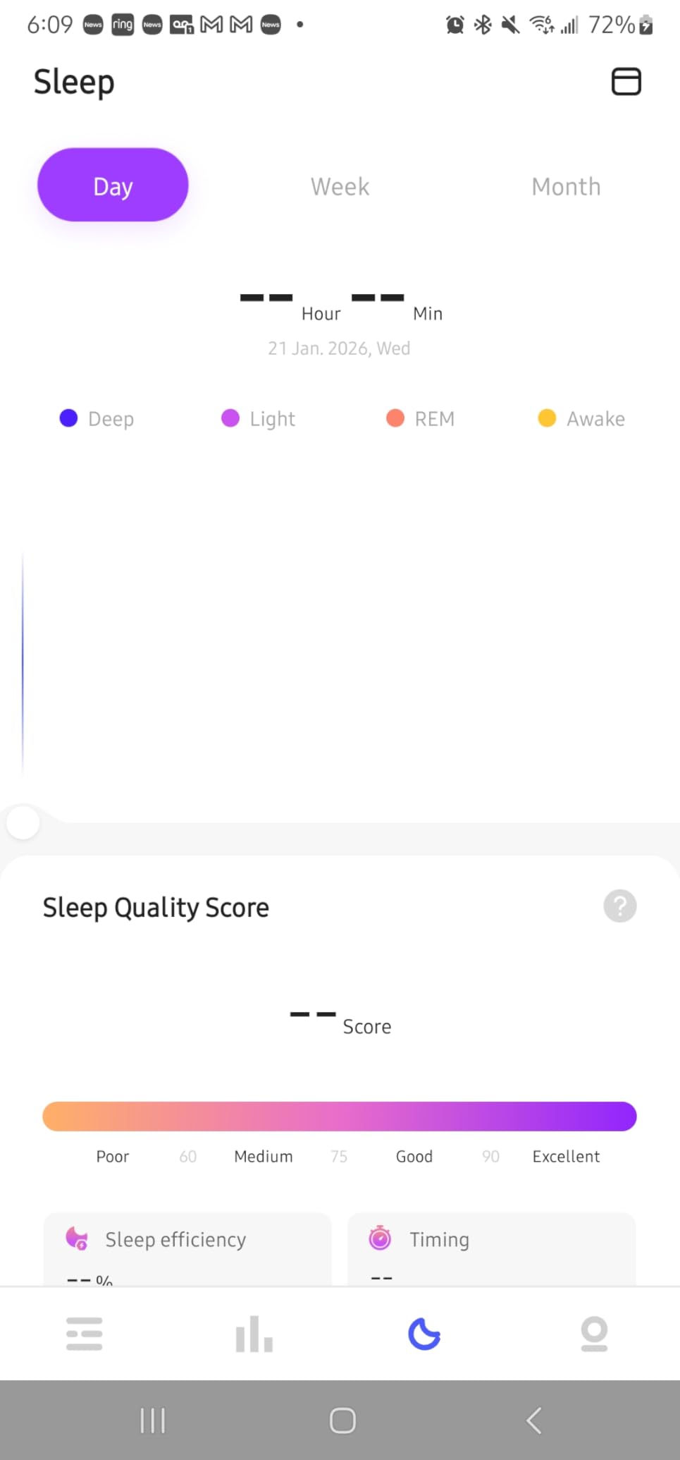 Smart Health Ring, Featuring Stress and Sleep Monitoring Functions, Compatible with iOS and Android, Waterproof Fitness Tracker for Women & Men, No Subscription Fee. (Silver, 8) customer photo 1